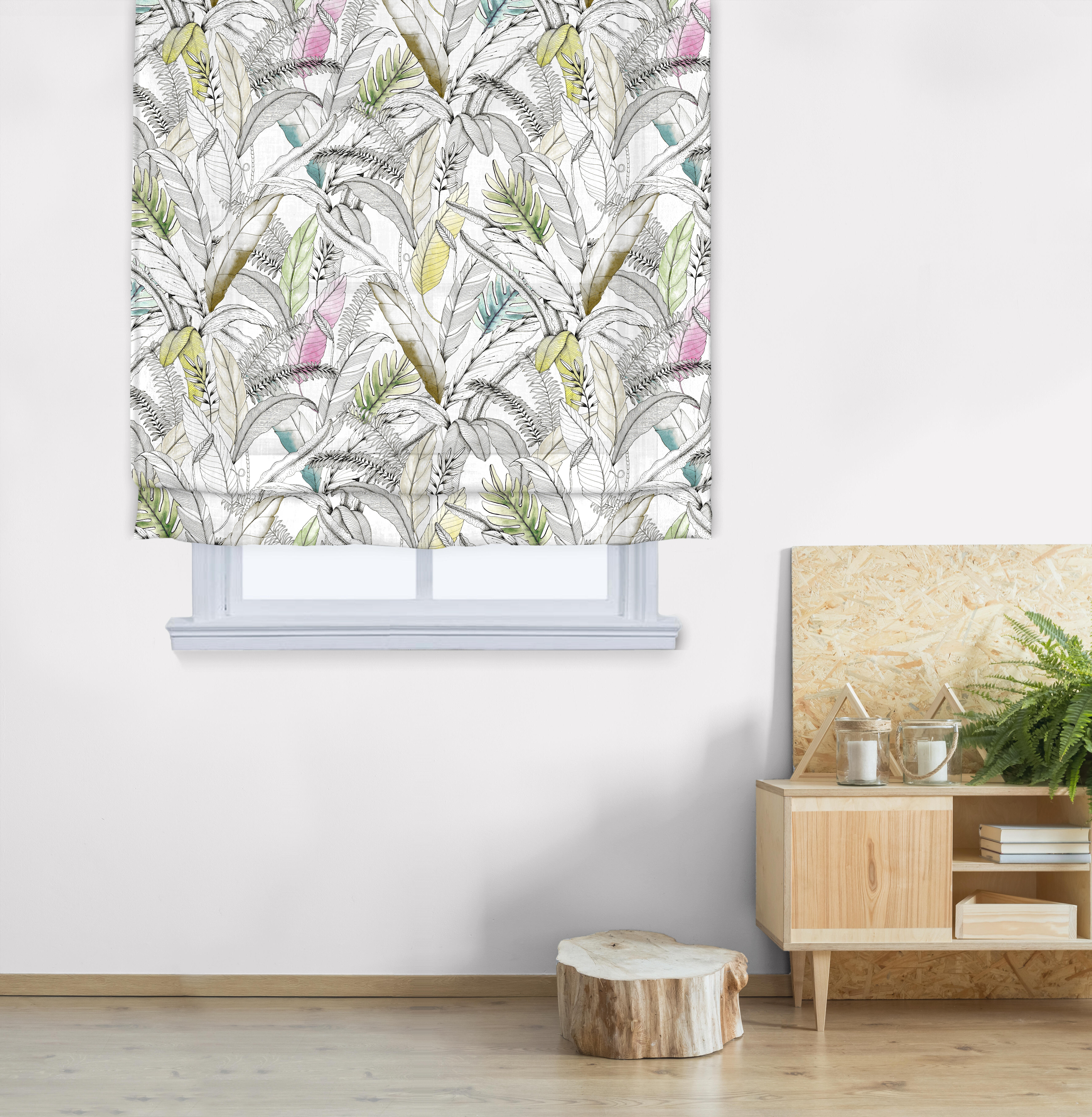 Estor plegable paqueto acai multicolor de 75x175 cm