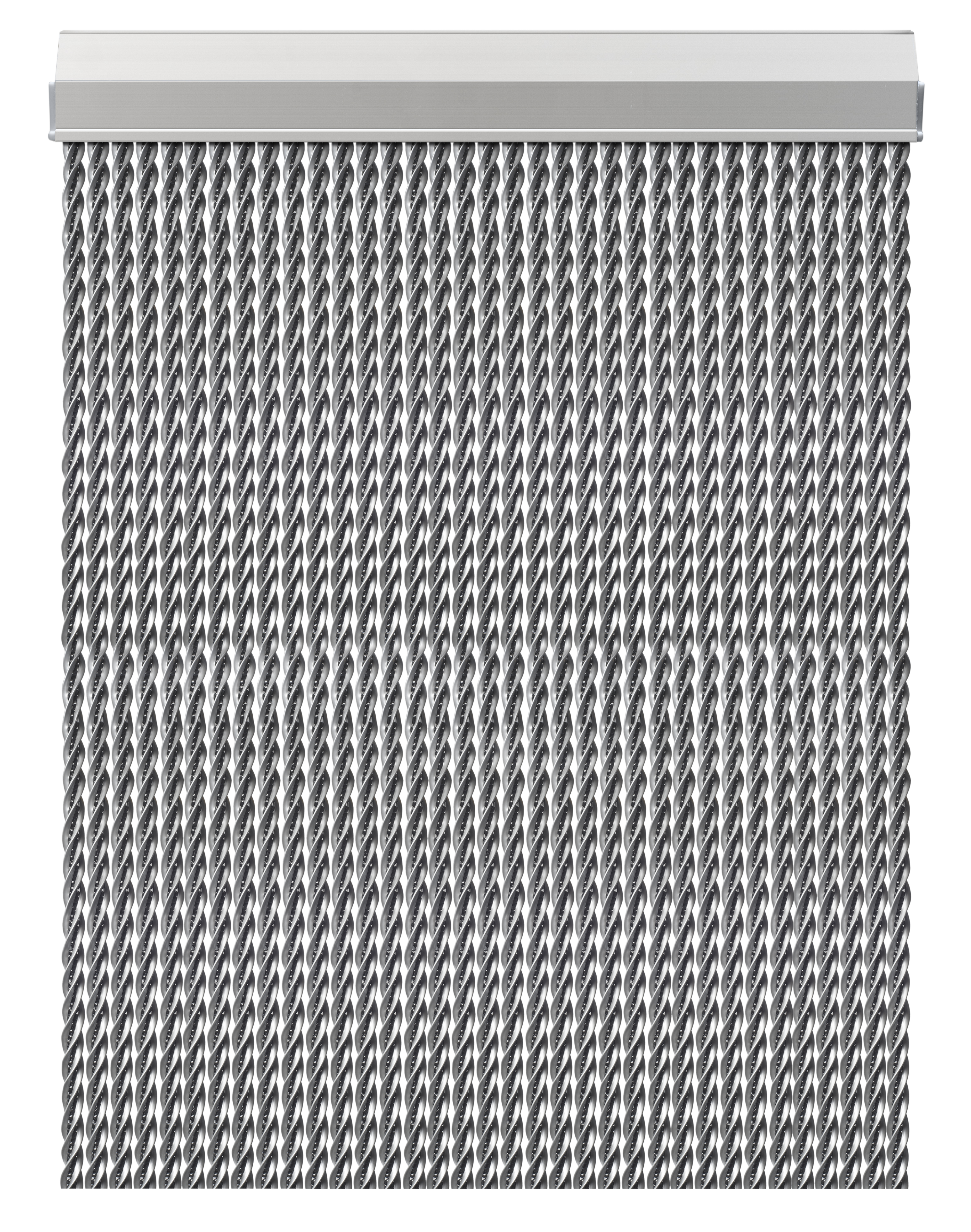 Cortina de puerta pvc manacor plata 120 x 210 cm