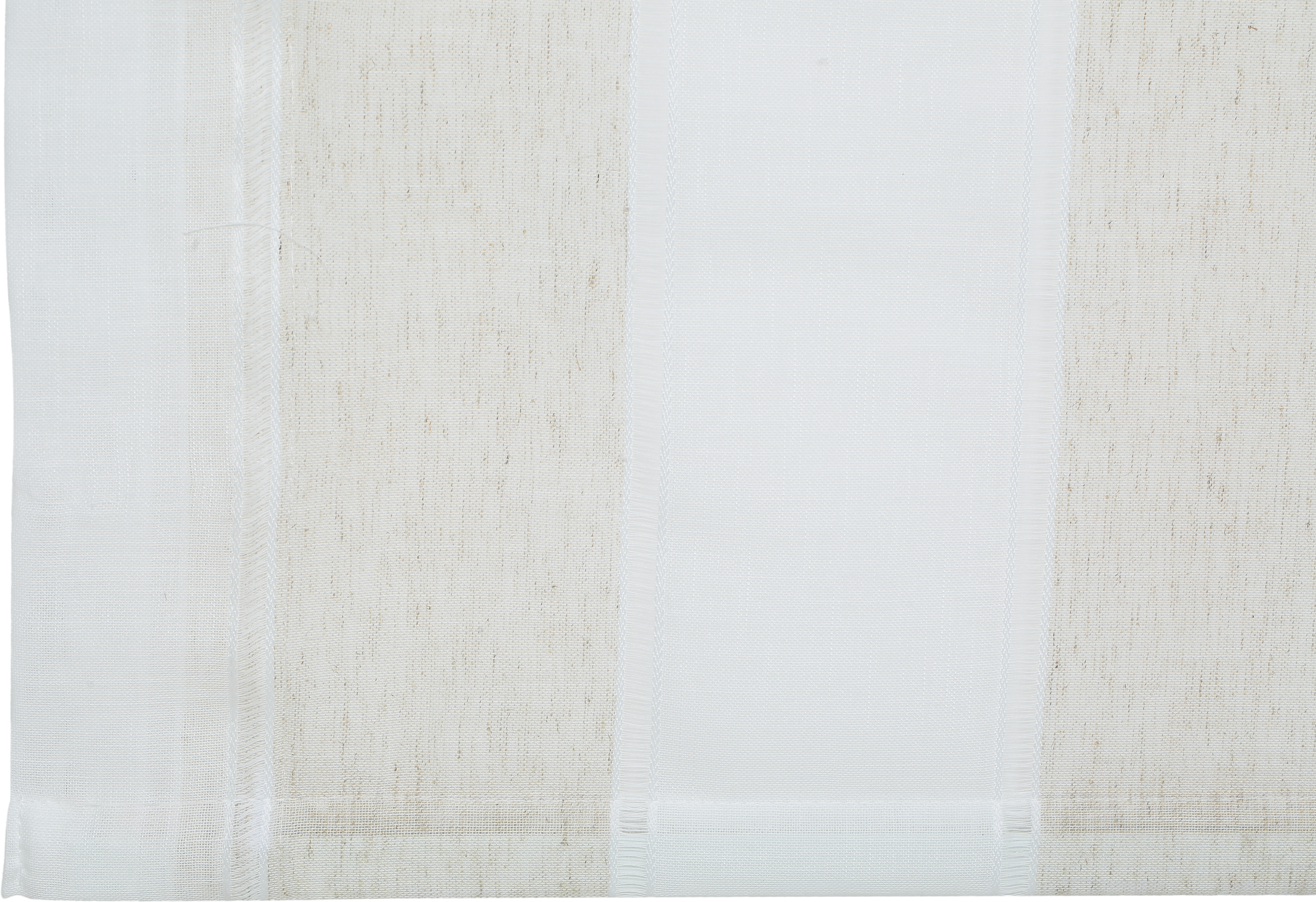 Estor plegable paqueto Raya Ancha beige, blanco  de 165x175 cm - 8