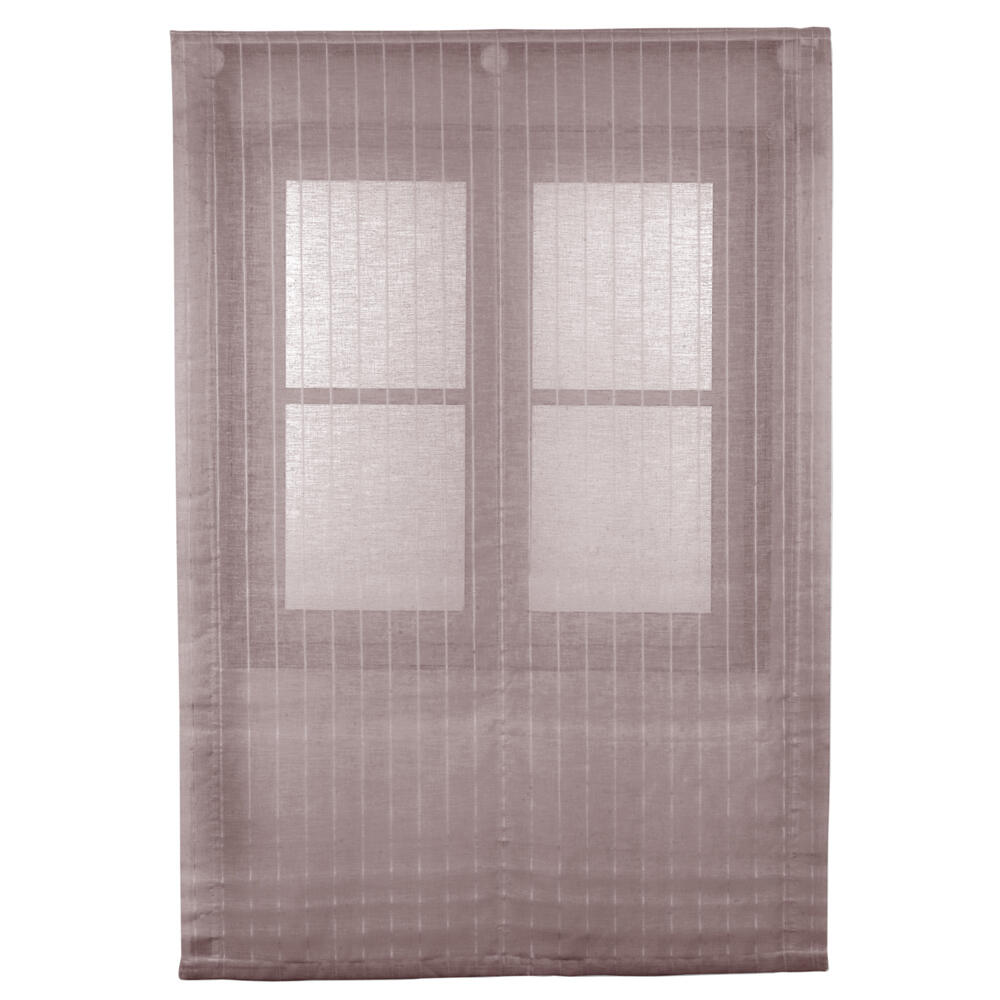 Estor plegable paqueto mongomeri beige de 105x250 cm