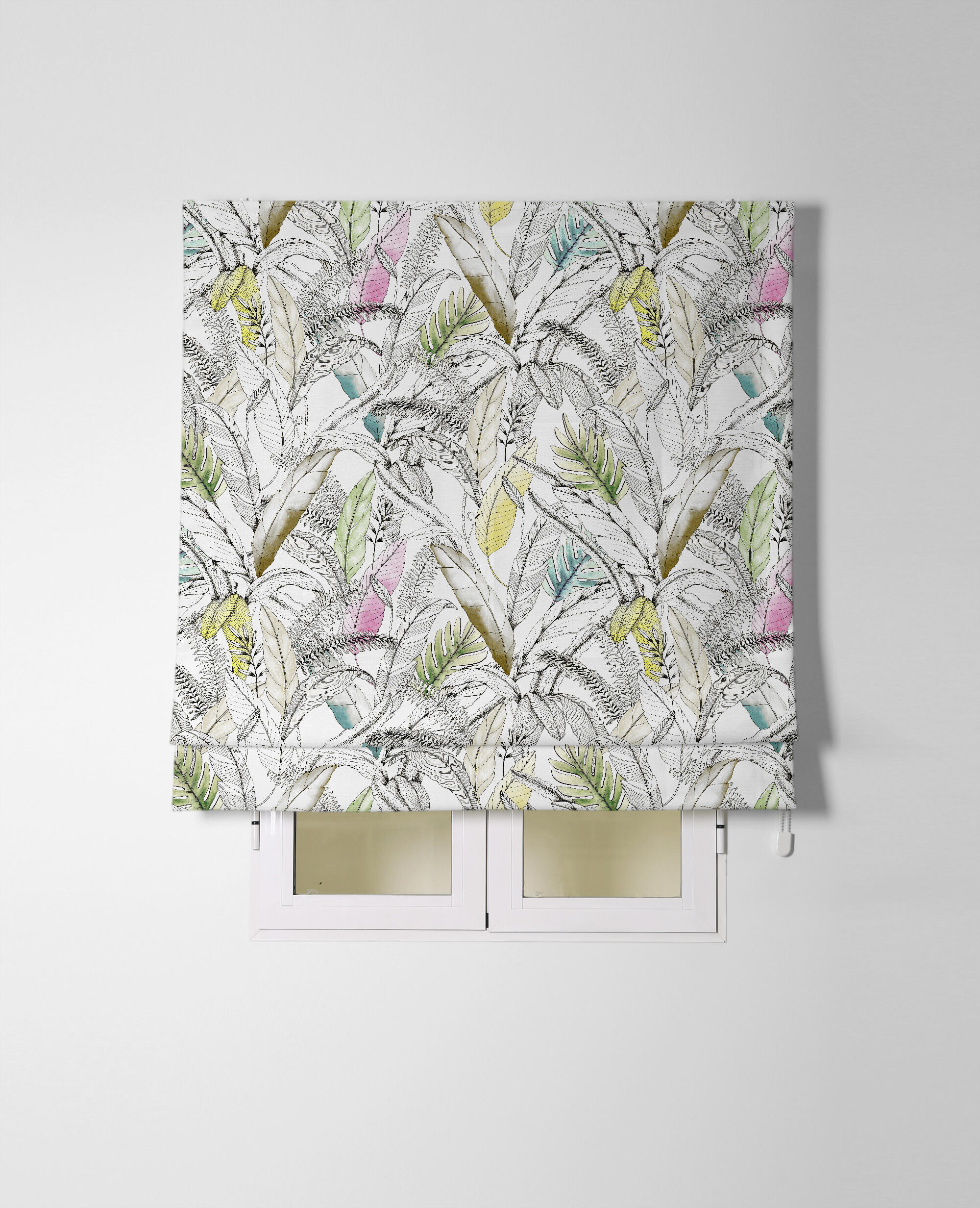 Estor plegable paqueto acai multicolor de 105x175 cm