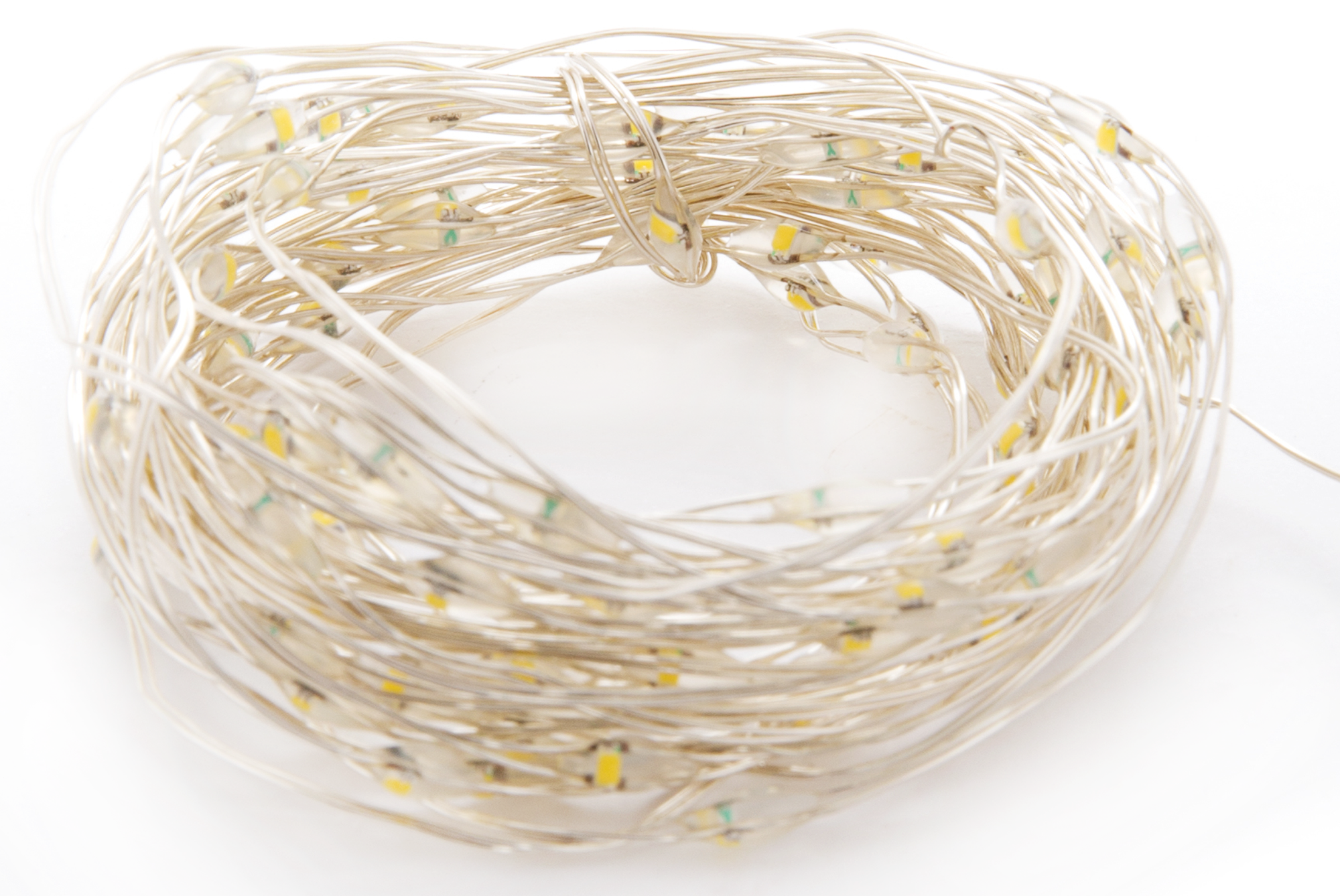 Grinalda iluminada microled para interior 495 cm branco quente - 2