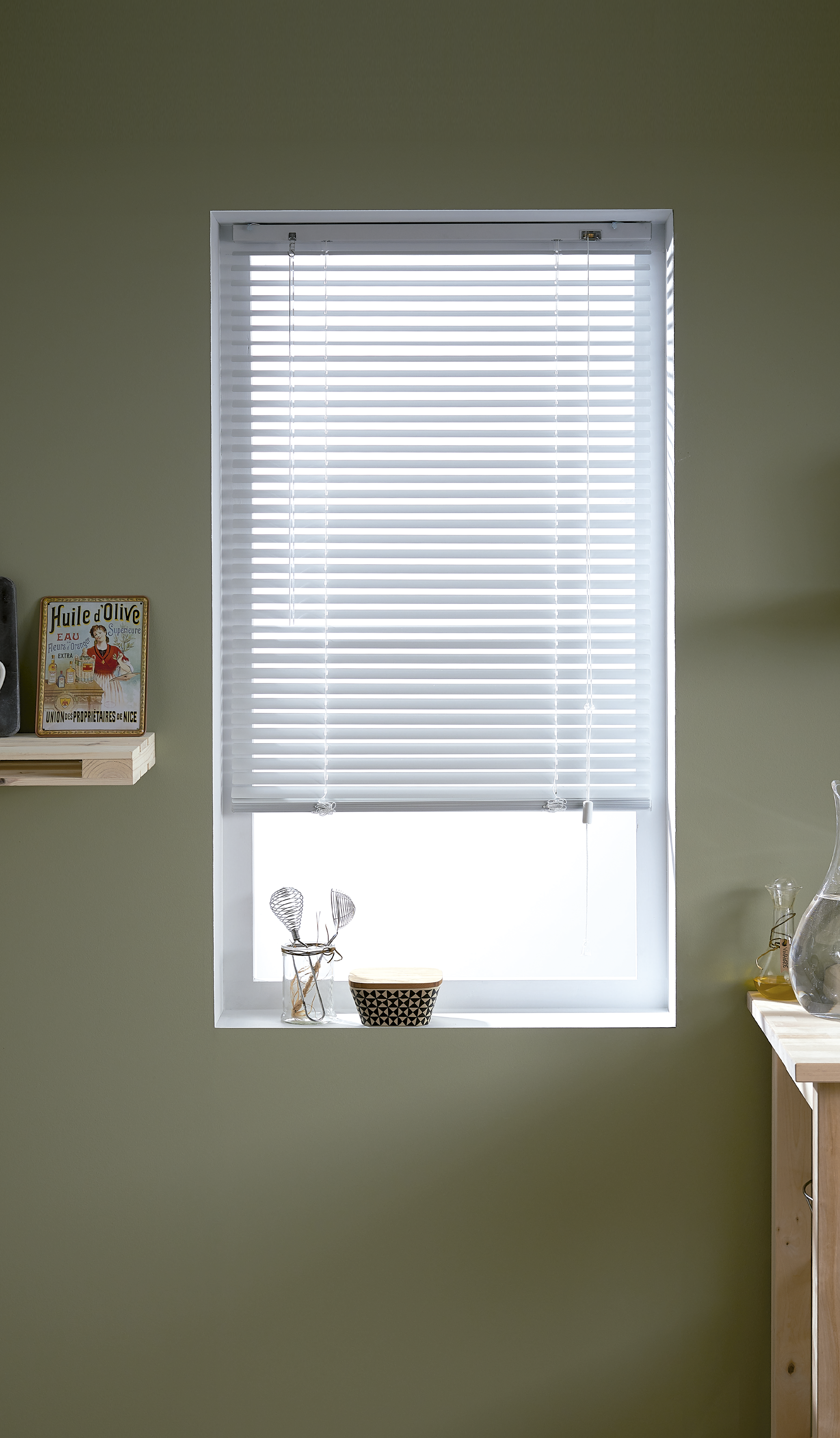 Estore laminado INSPIRE ALUMÍNIO 25MM LA 60X175CM BRANCO - 8