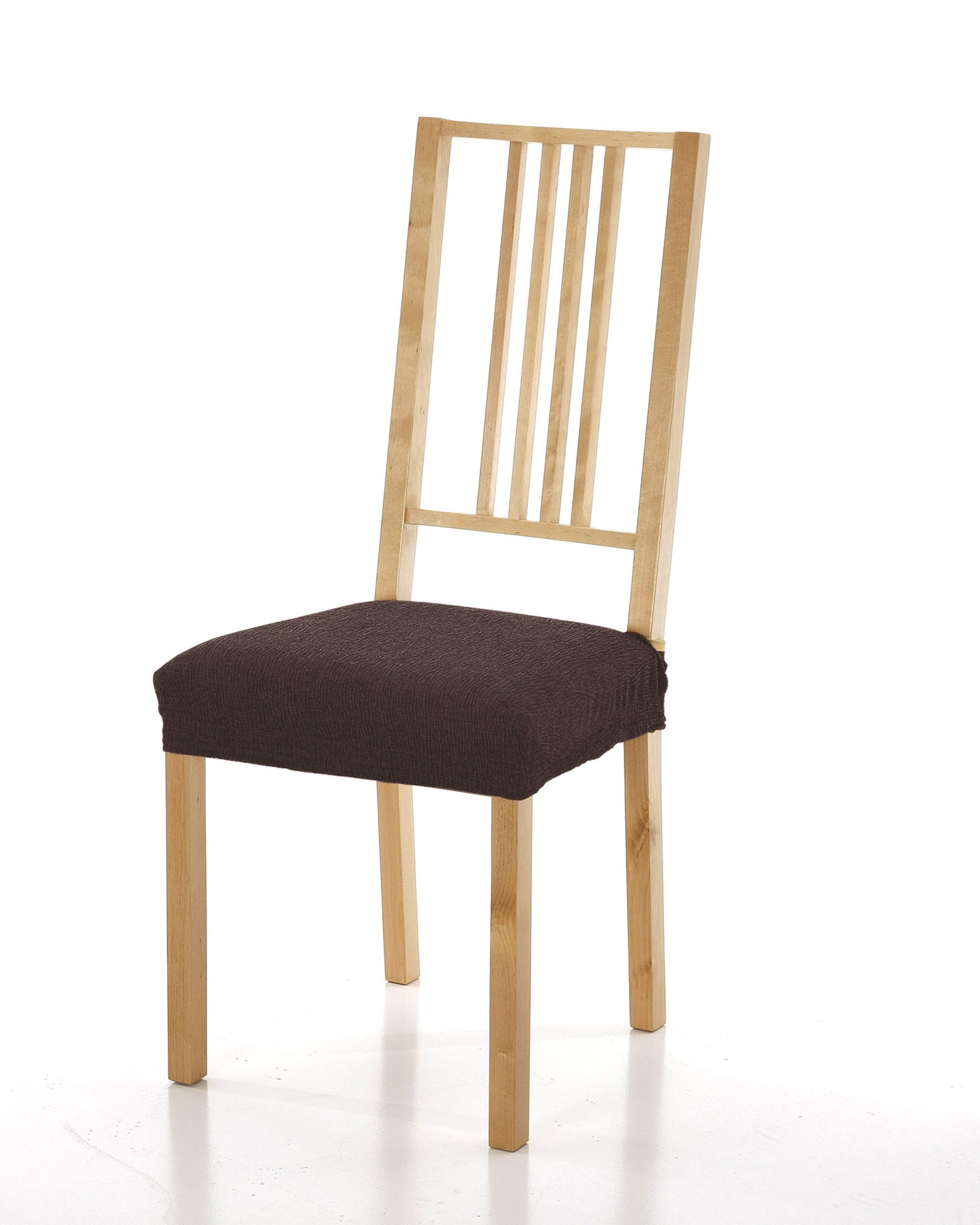 Funda elástica silla enzo chocolate pack 2