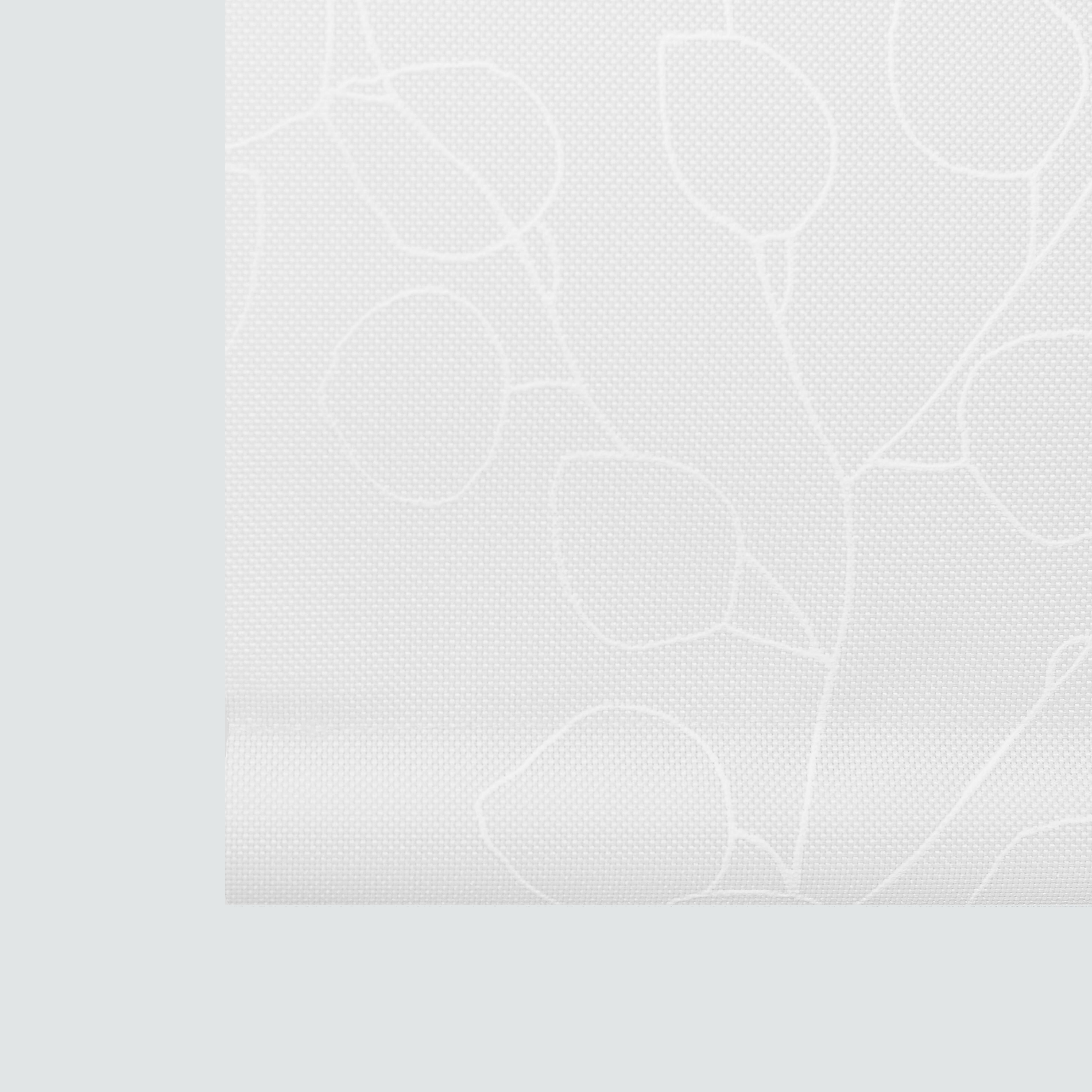 Estor enrollable screen 5% con cadena Zen poliéster planta blanco  de 120x250cm - 4