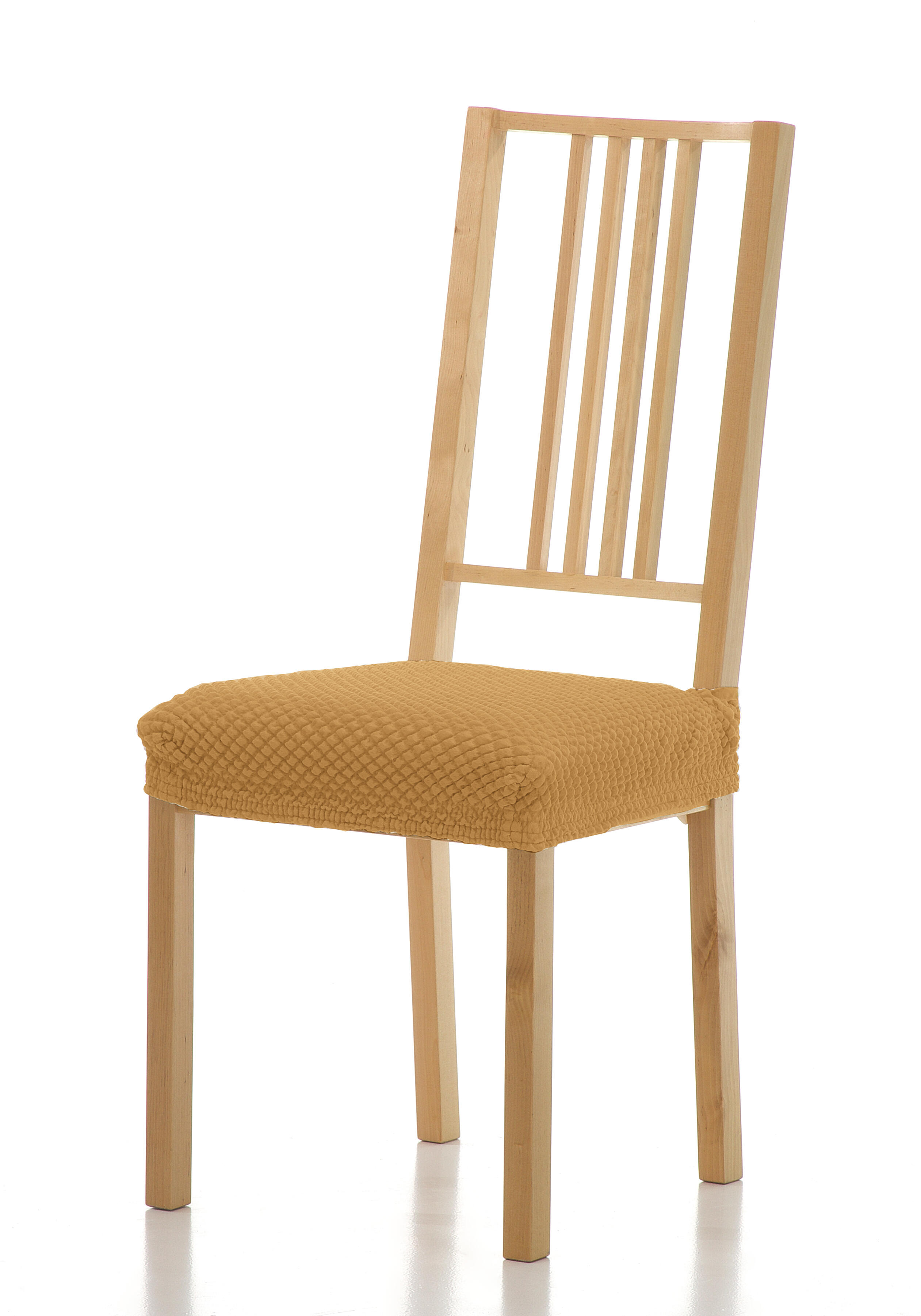 Funda elástica silla erik mostaza pack 2