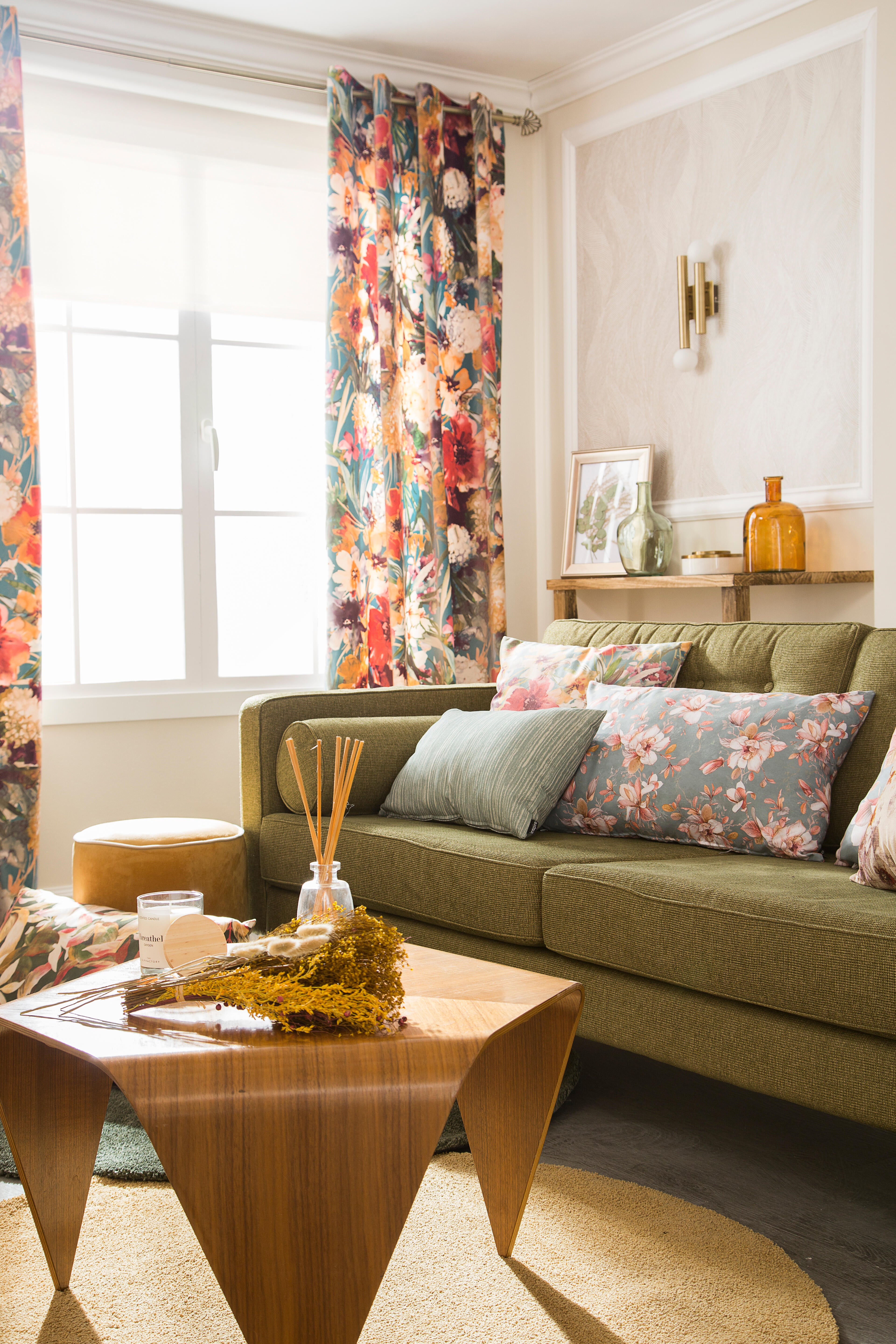 Tenda INSPIRE Gardencity multicolore, fettuccia e passanti nascosti 140x270 cm - 4