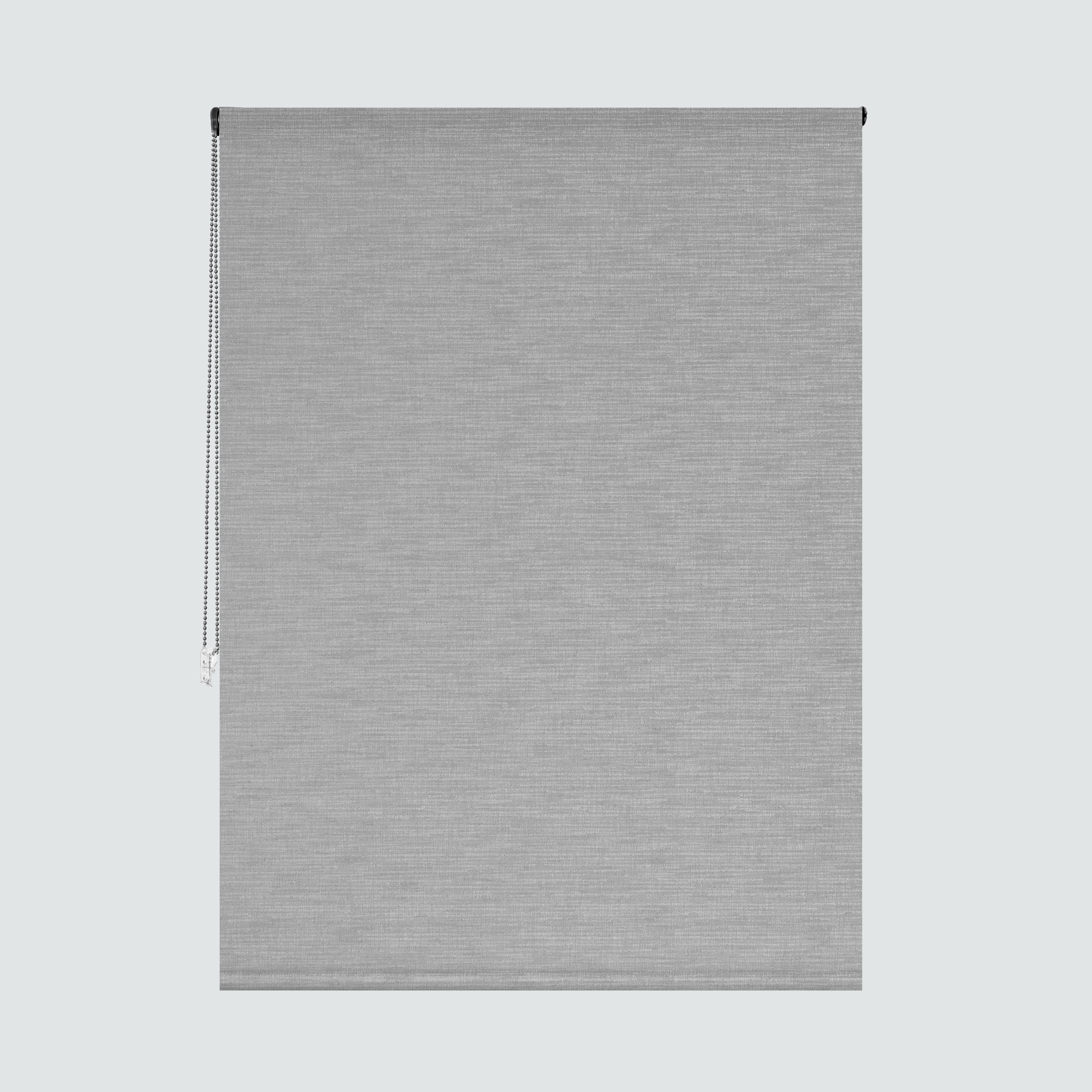Estor enrollable translúcido Delta de 105x250 poliéster con líneas gris con cadena - 6