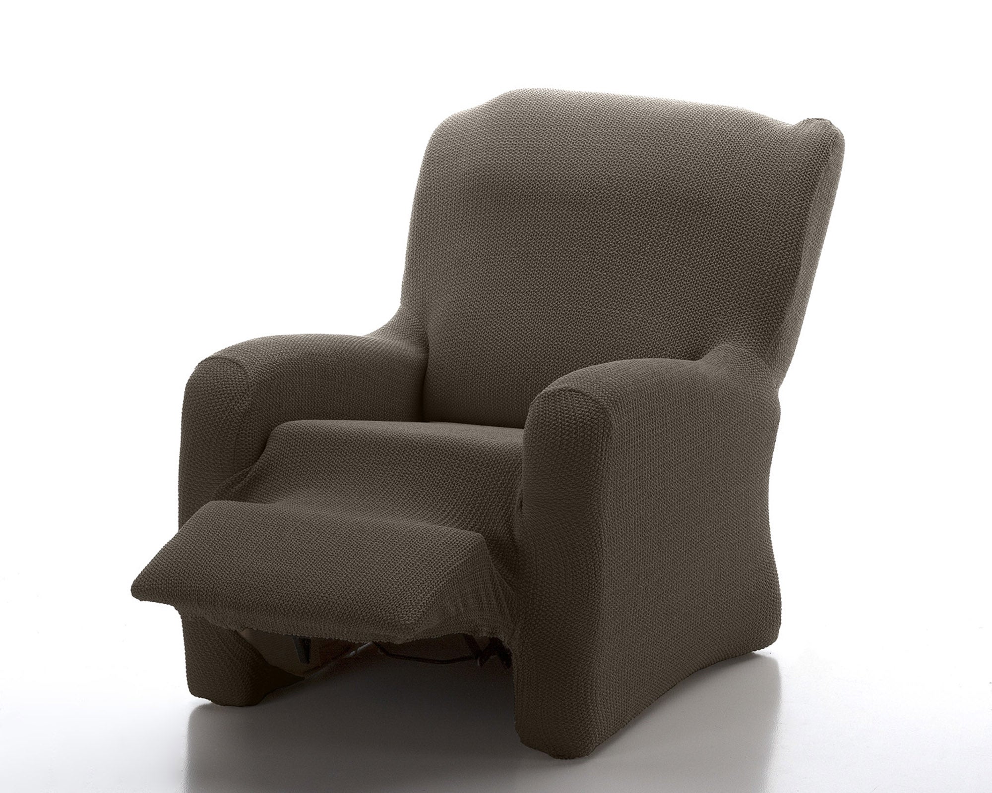 Funda elástica sillón relax edir marron 1 plaza patron