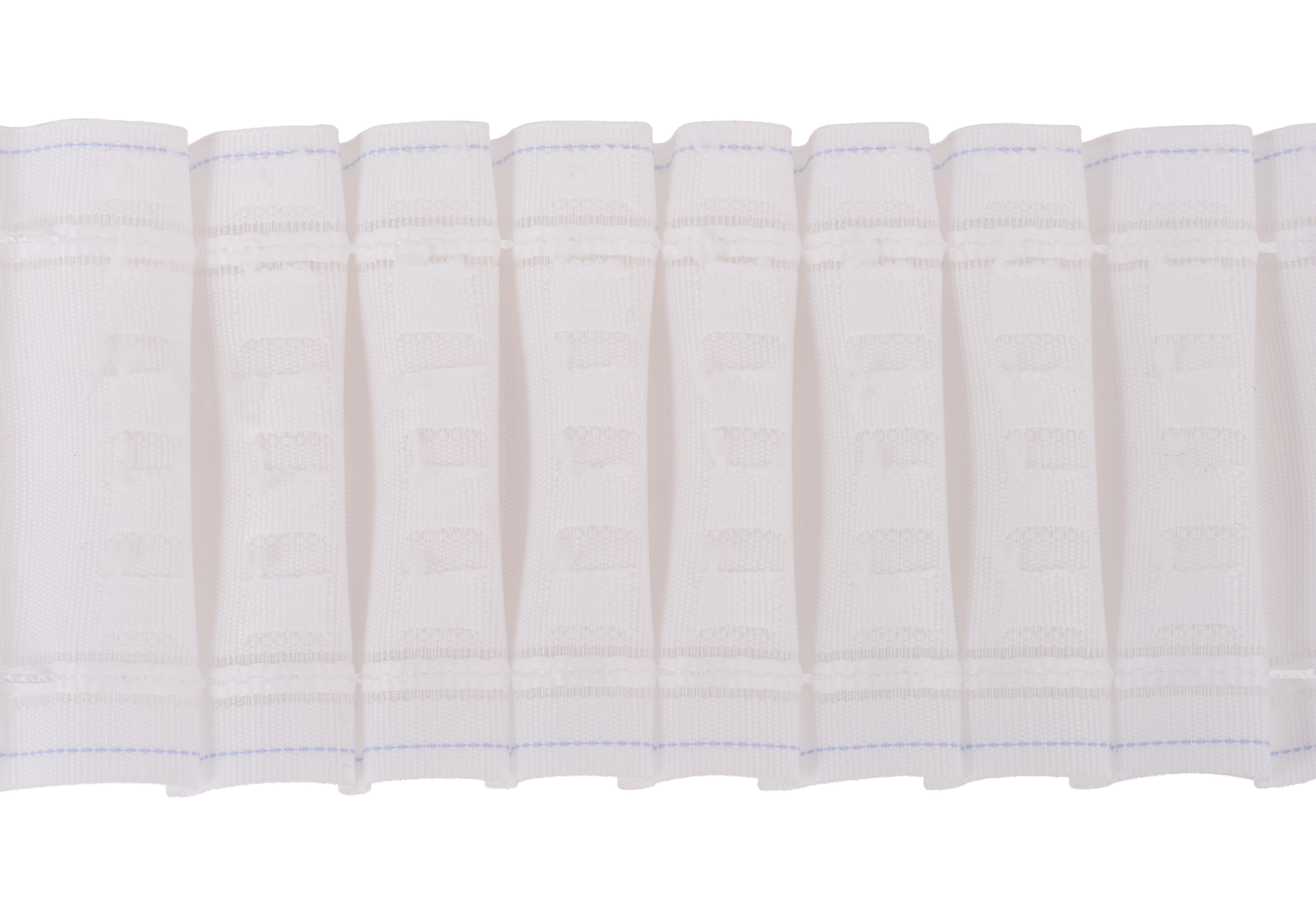 Cinta fruncidora al bies poliéster de 70 mm 1 m - 2