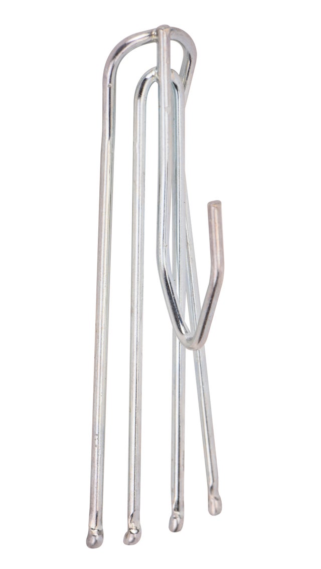 Garfio fruncidor metal de 4,7 cm
