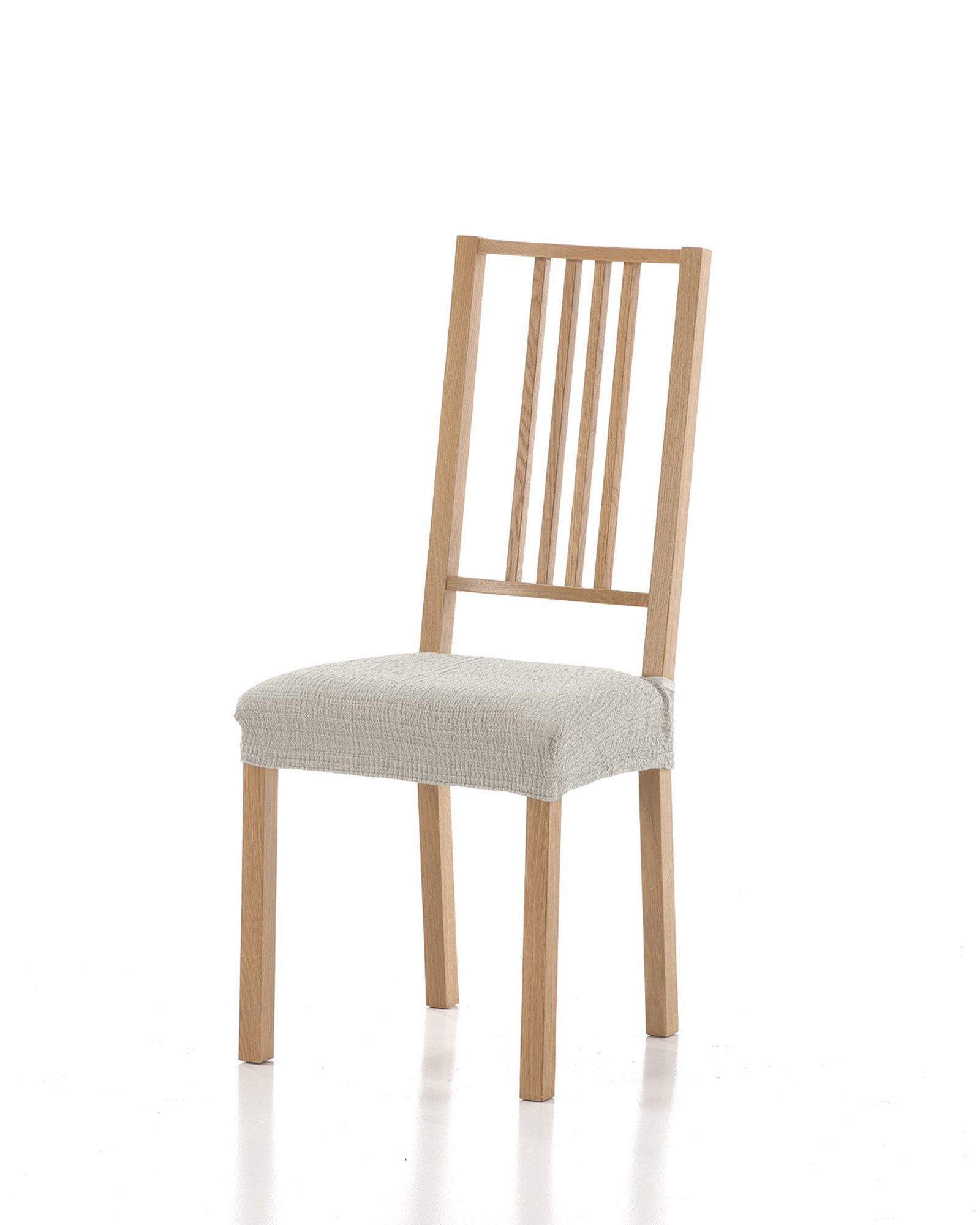 Funda elástica silla manacor natural pack 2