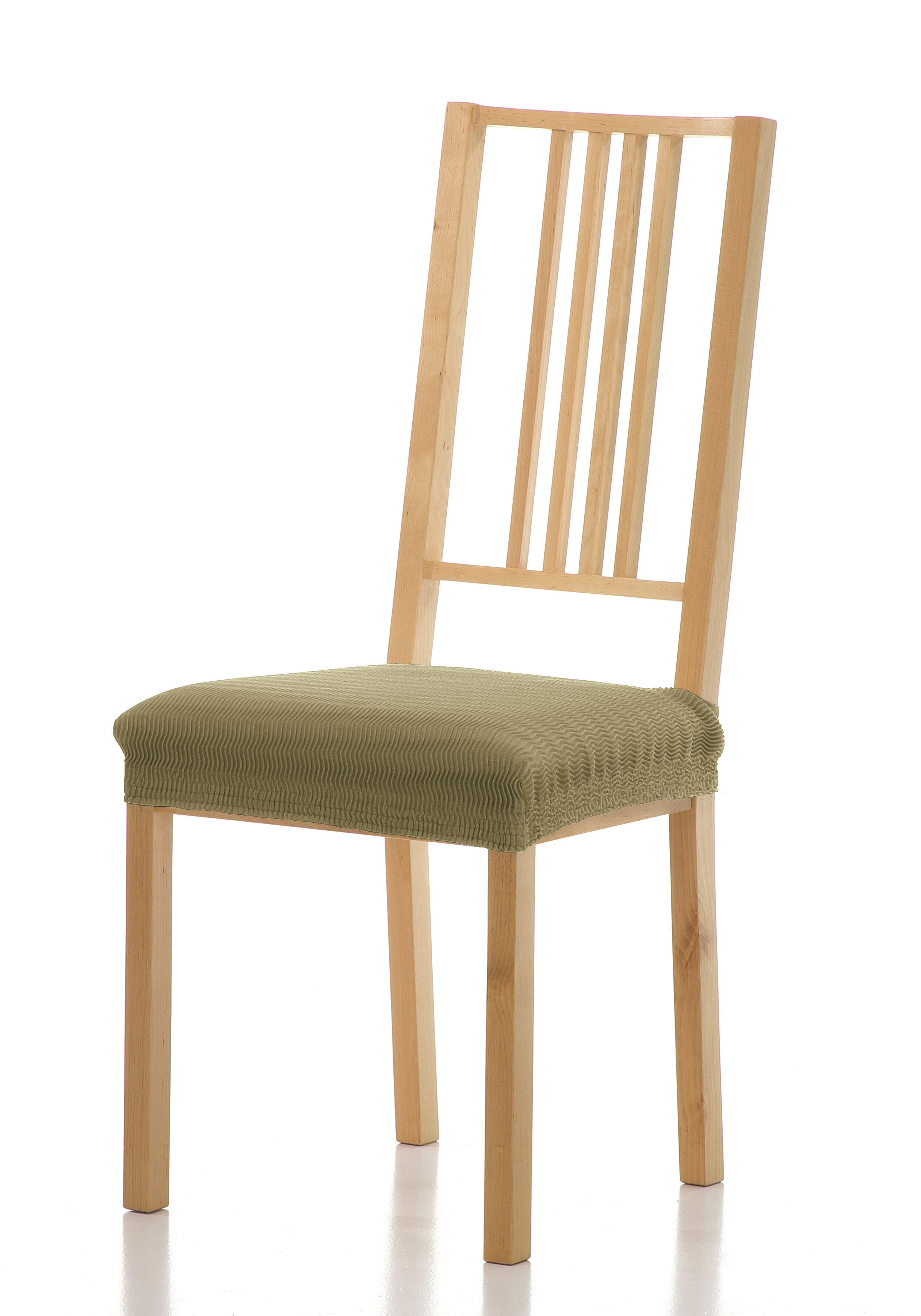 Funda elástica silla playa oliva pack 6