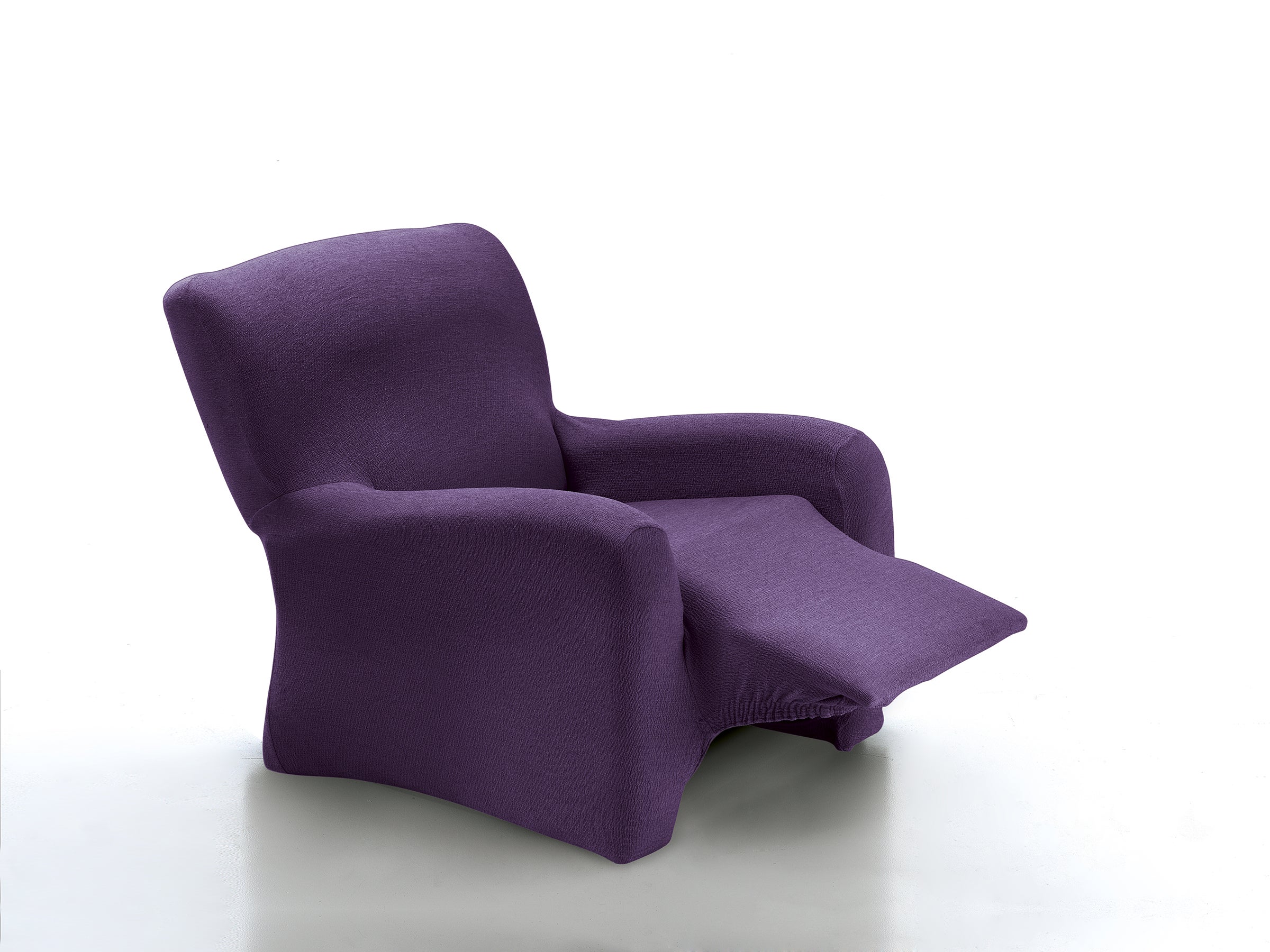 Funda elástica sillón relax enzo berenjena 1 plaza patron
