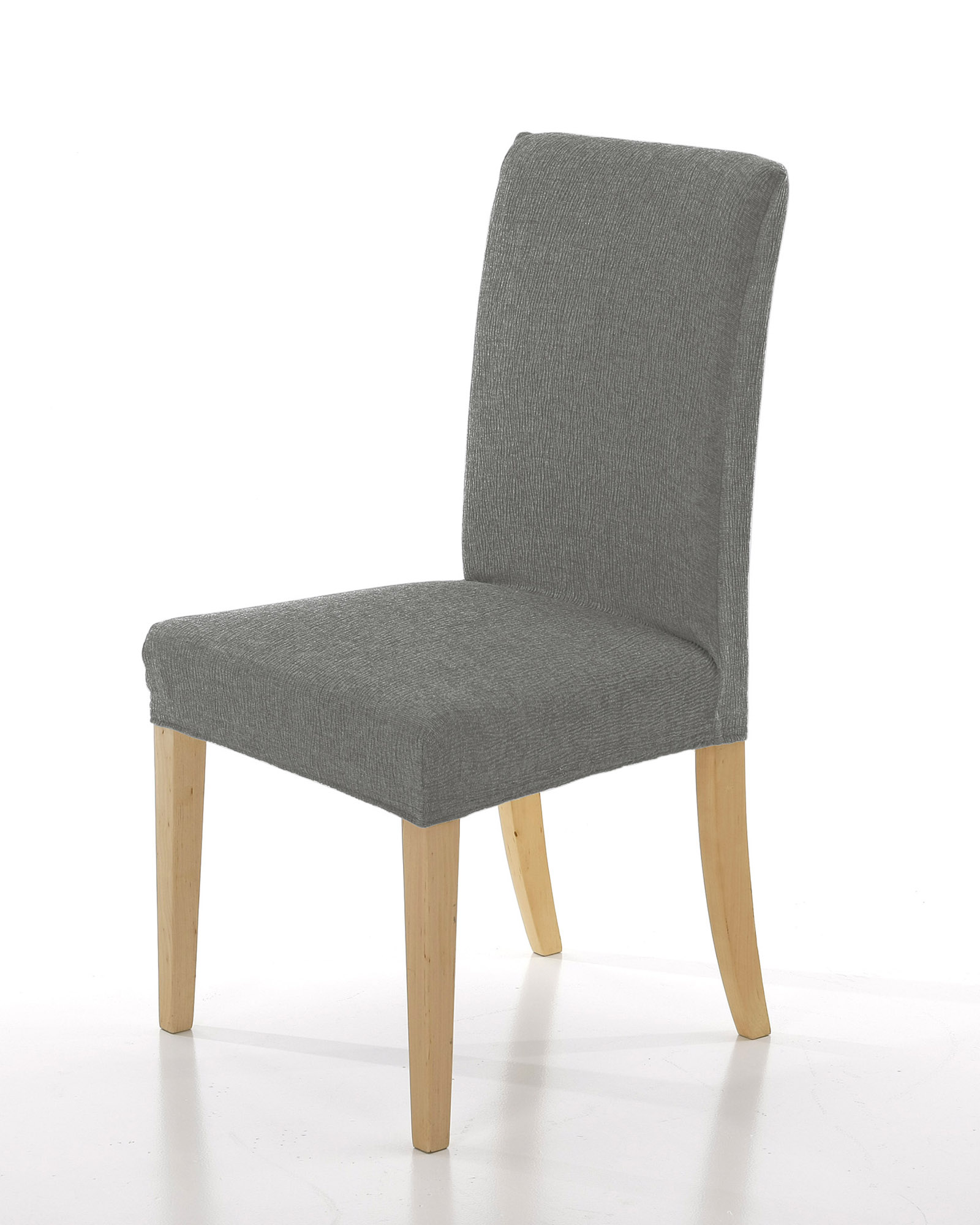 Funda elástica silla enzo gris pack 2 resp. 50 cms