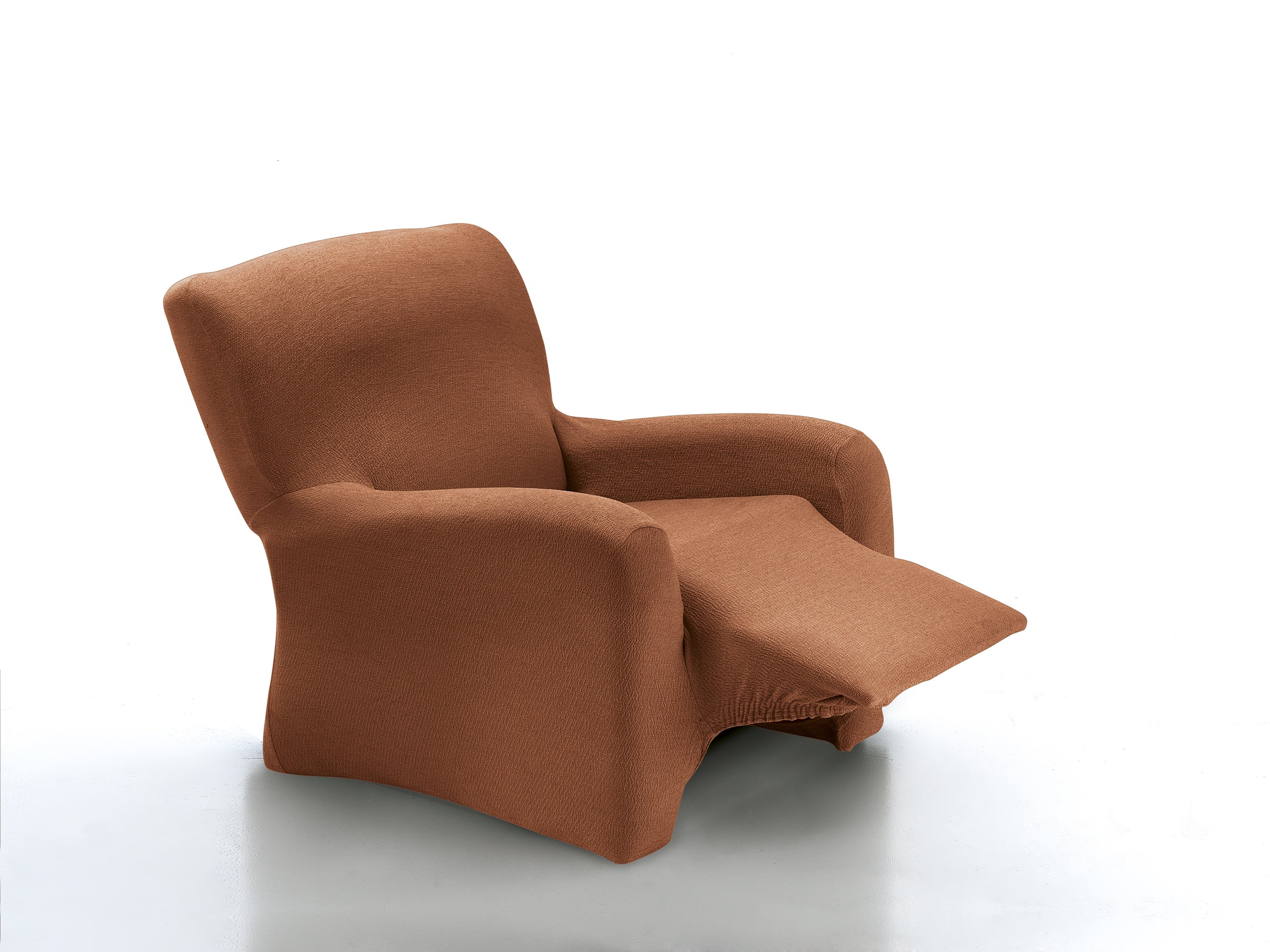 Funda elástica sillón relax enzo naranja 1 plaza patron