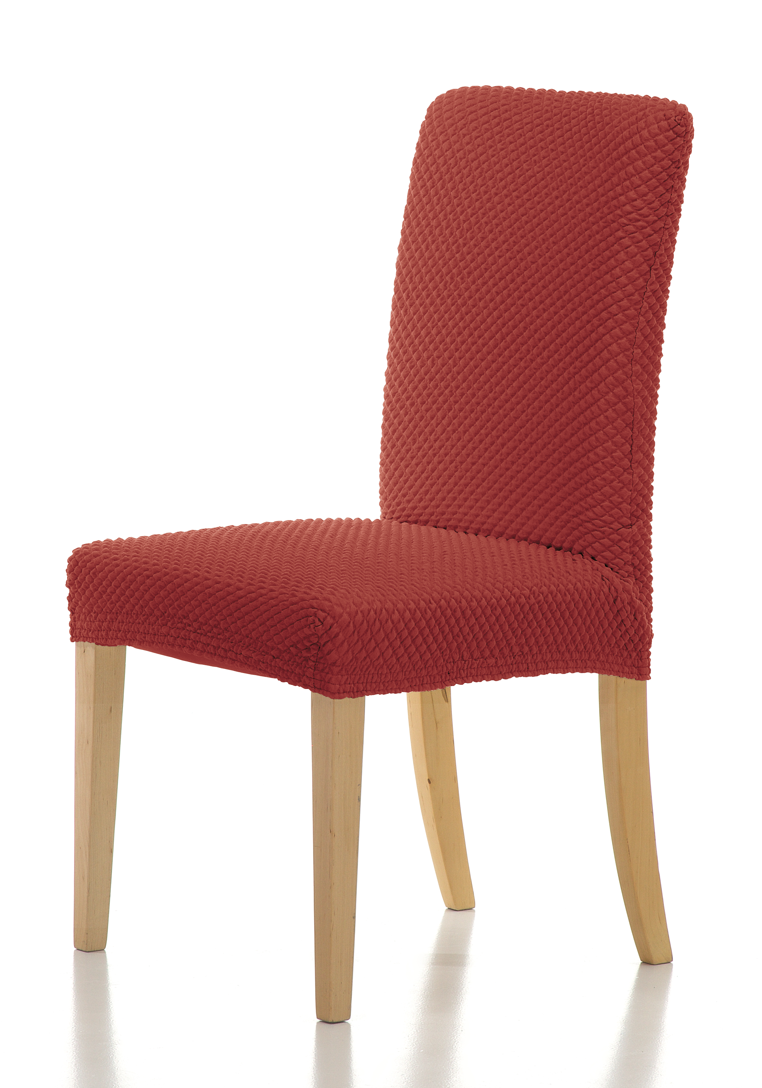 Funda elástica silla erik rojo pack 2 resp. 50 cm.