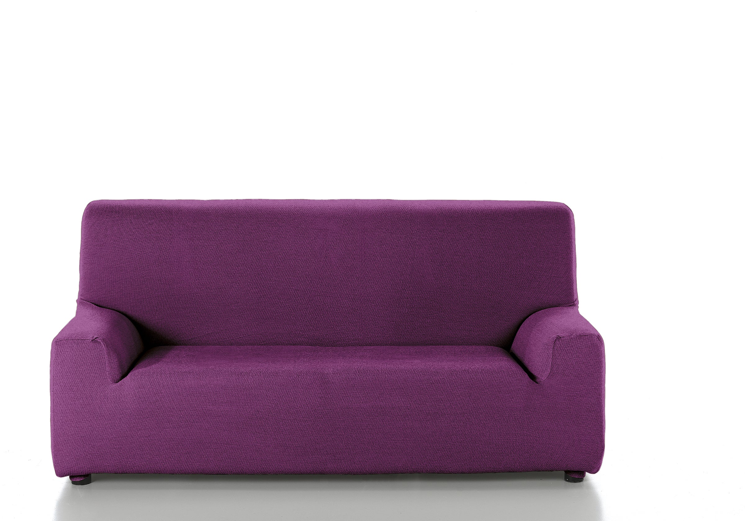 Funda sofá elástica enzo morado 2 plazas