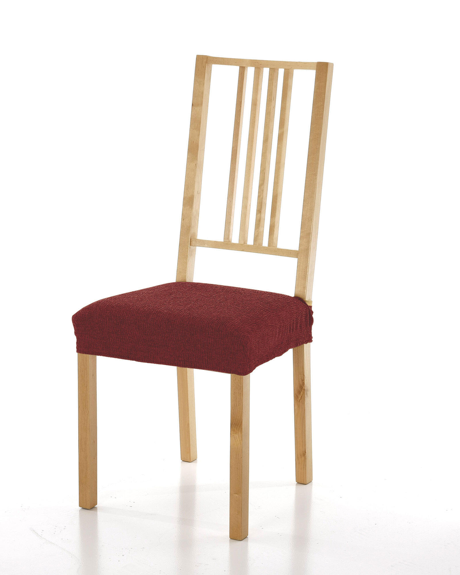 Funda elástica silla enzo rojo pack 6