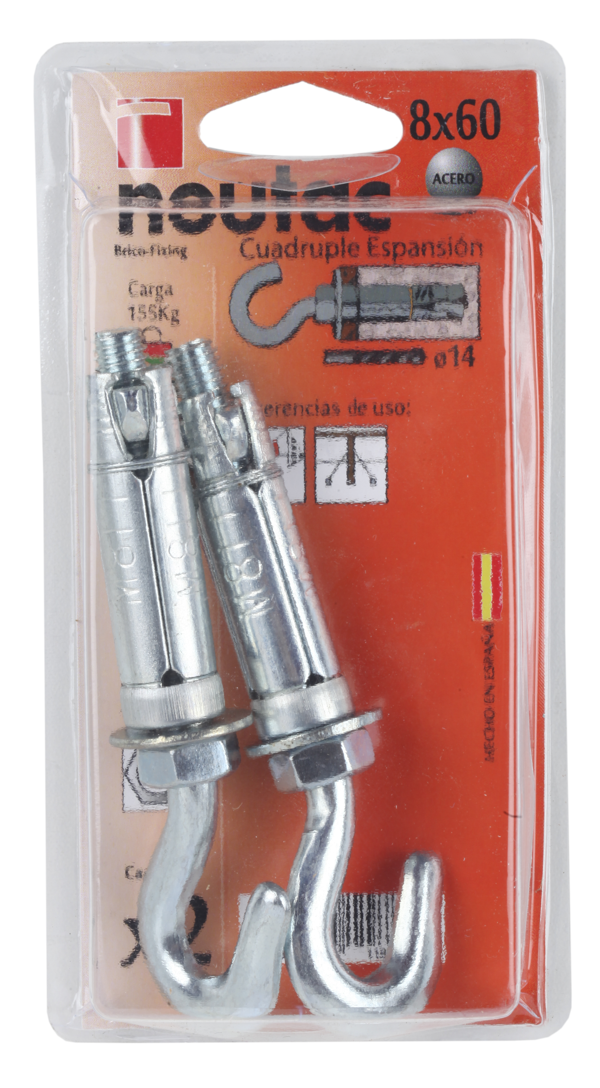 2 Buchas CAMARÃO 8X70MM - 4