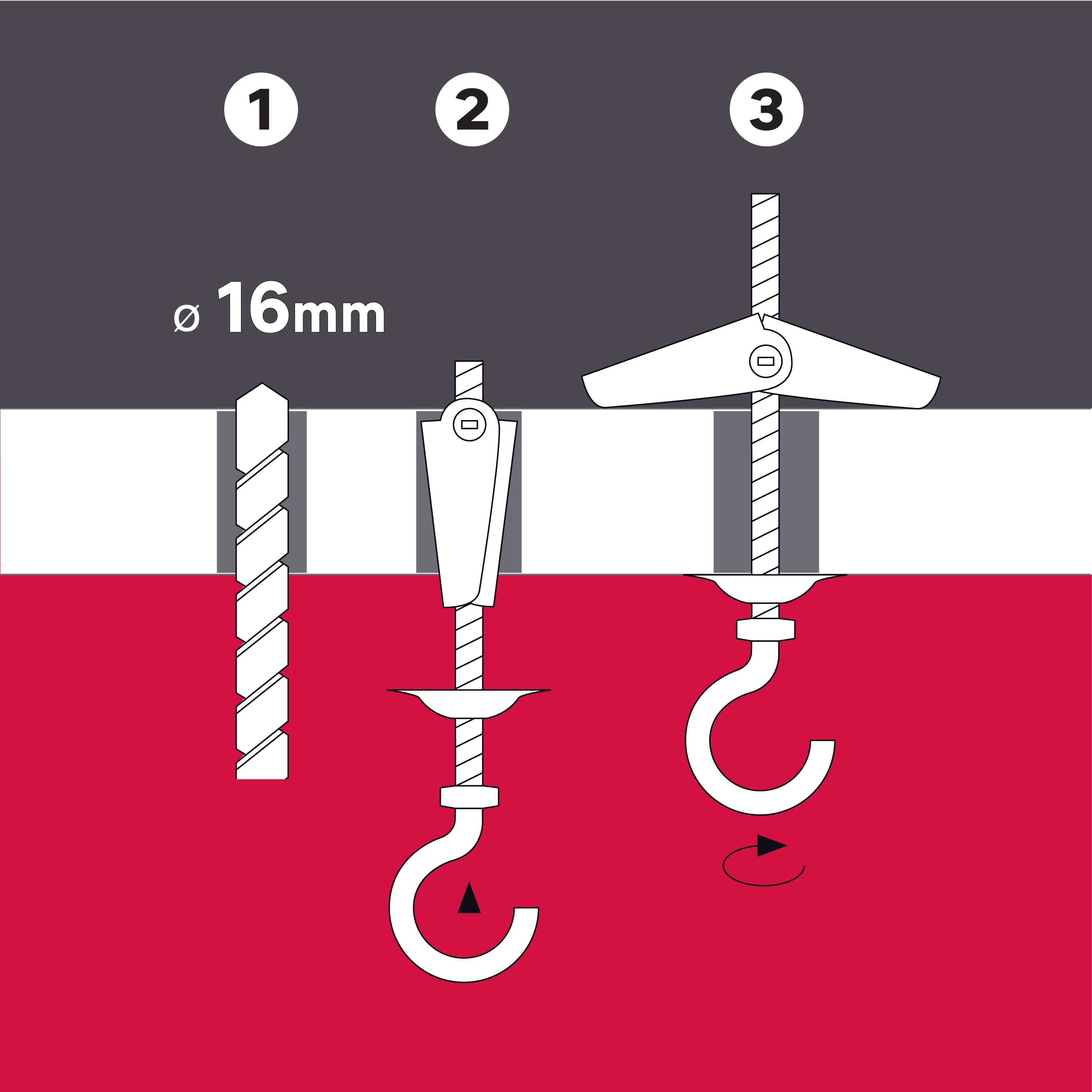 2 buchas de metal com camarão aberto 16x51 mm Standers - 4