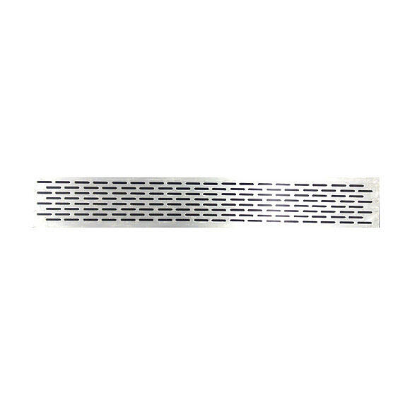 Grelha de ventilação 8X50CM PRATA