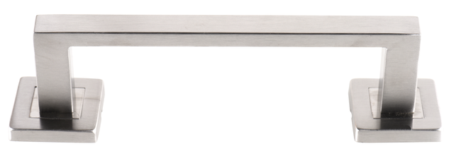 Tirador de puerta de acero inoxidable cepillado, 53x200x65 mm