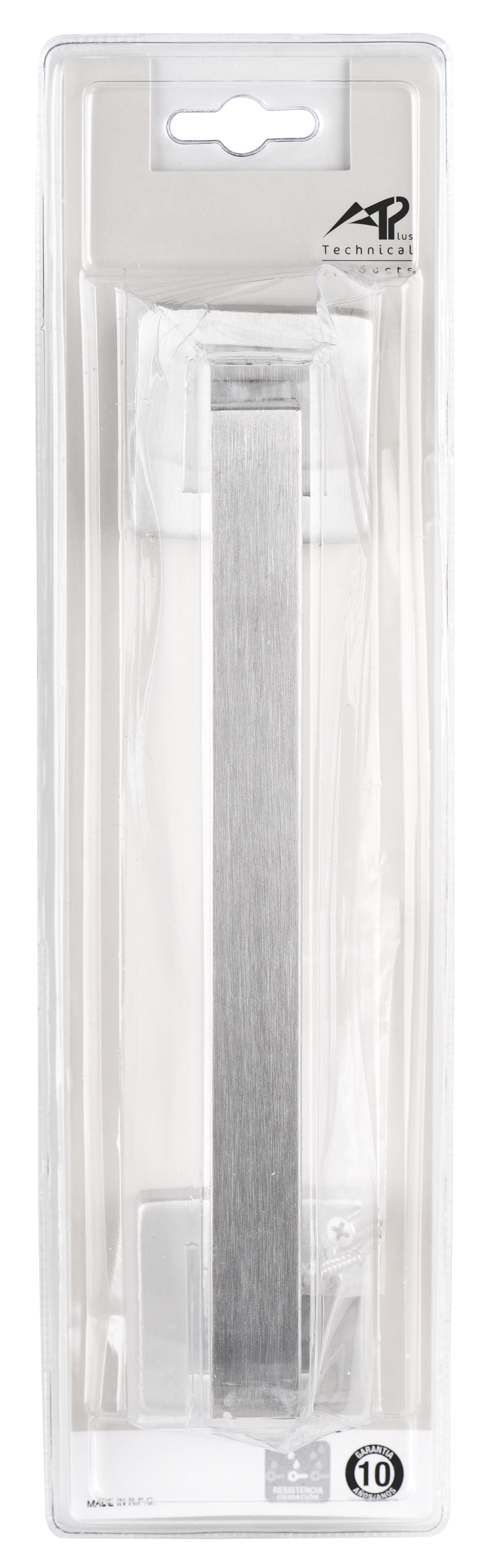 Tirador de puerta de acero inoxidable cepillado, 53x200x65 mm - 7