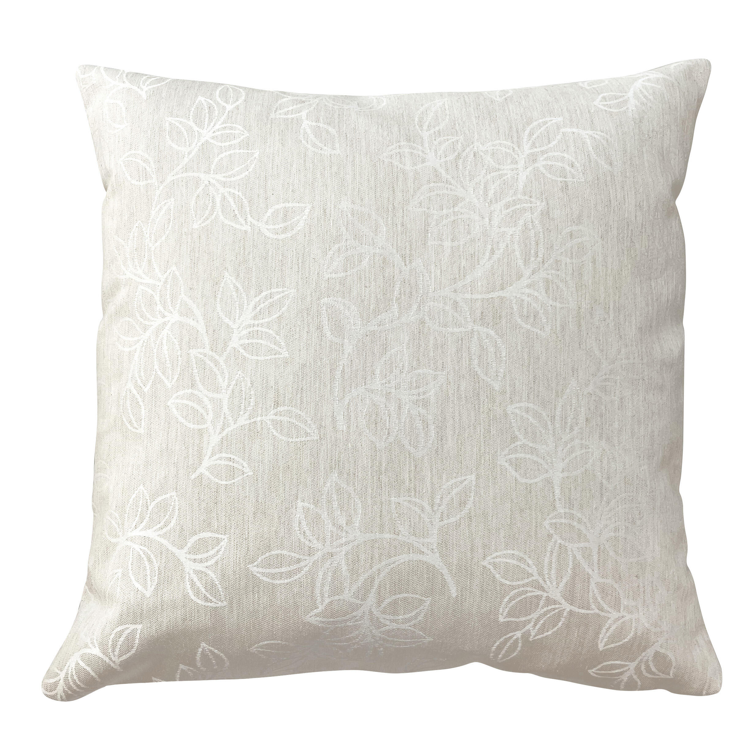 Cojín decorativo gaya de 45x45 cm en color beige