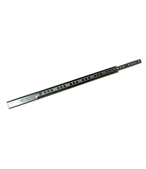 Guía para cajón de bolas 37 cm, apertura parcial  fijación lateral, carga 10 kg