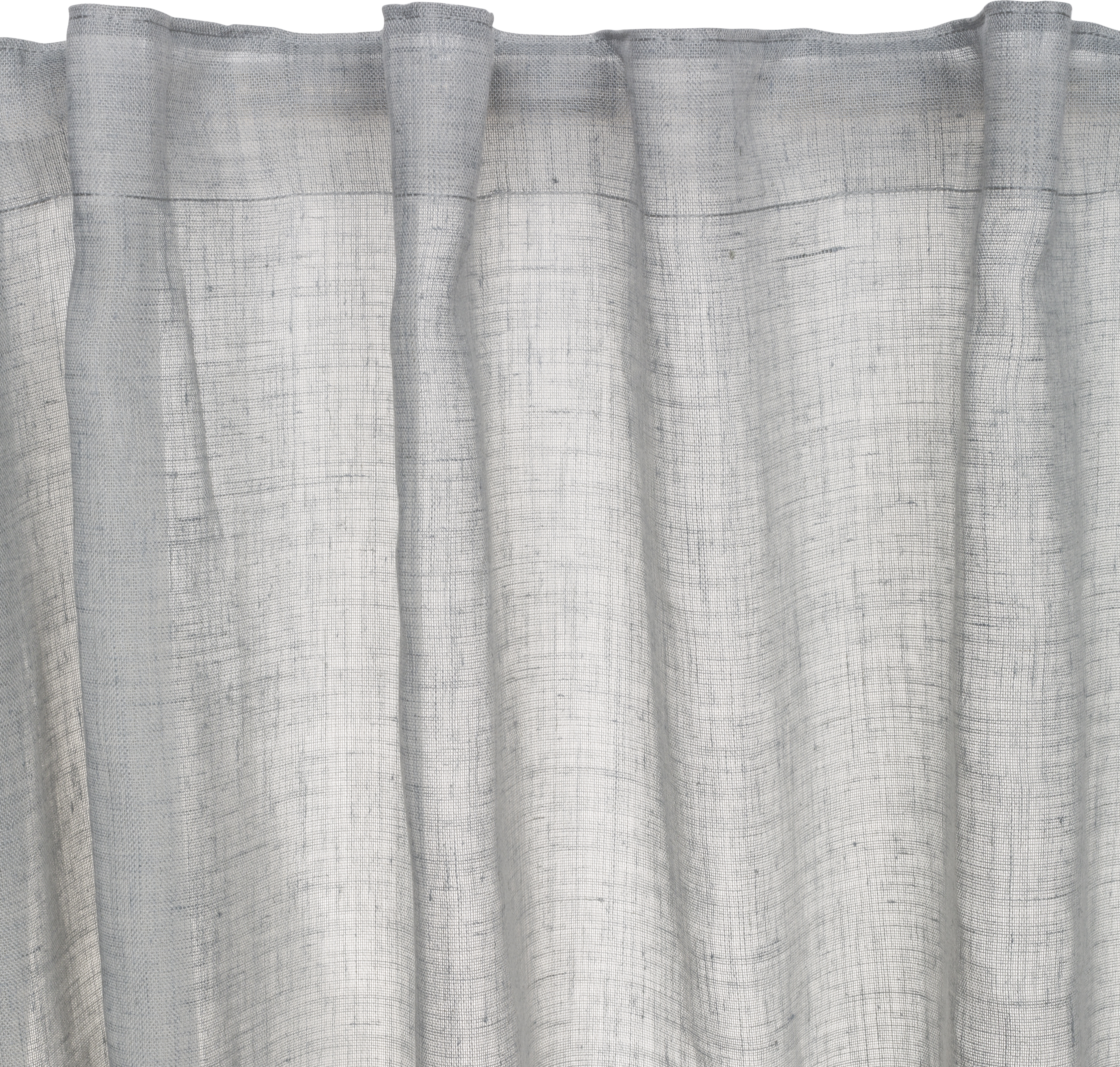 Cortinado fita e/ou presilha Taylor 300x270cm cinza - 10