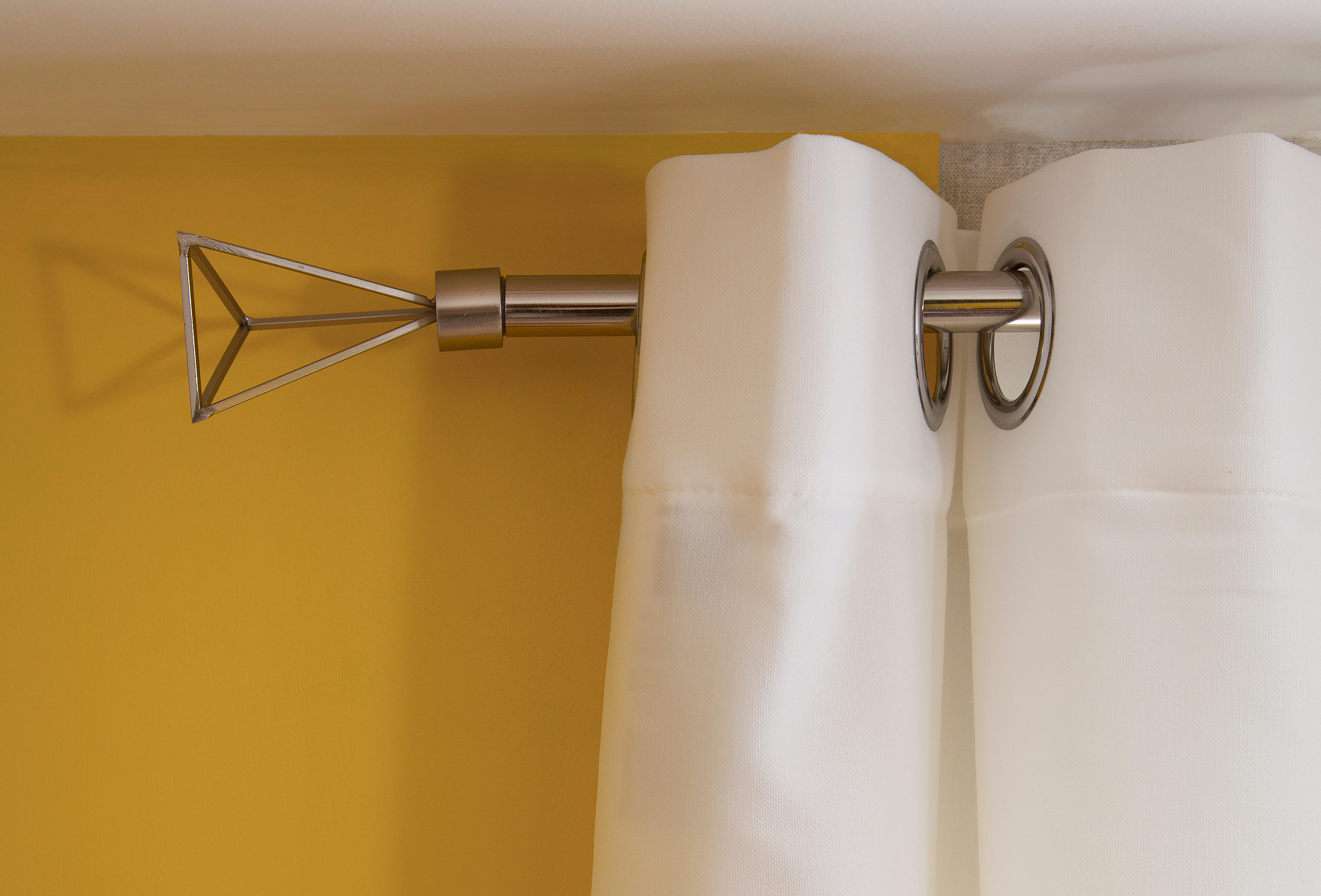 Cortinado ilhós Pharell 140x280cm branco Inspire - 5