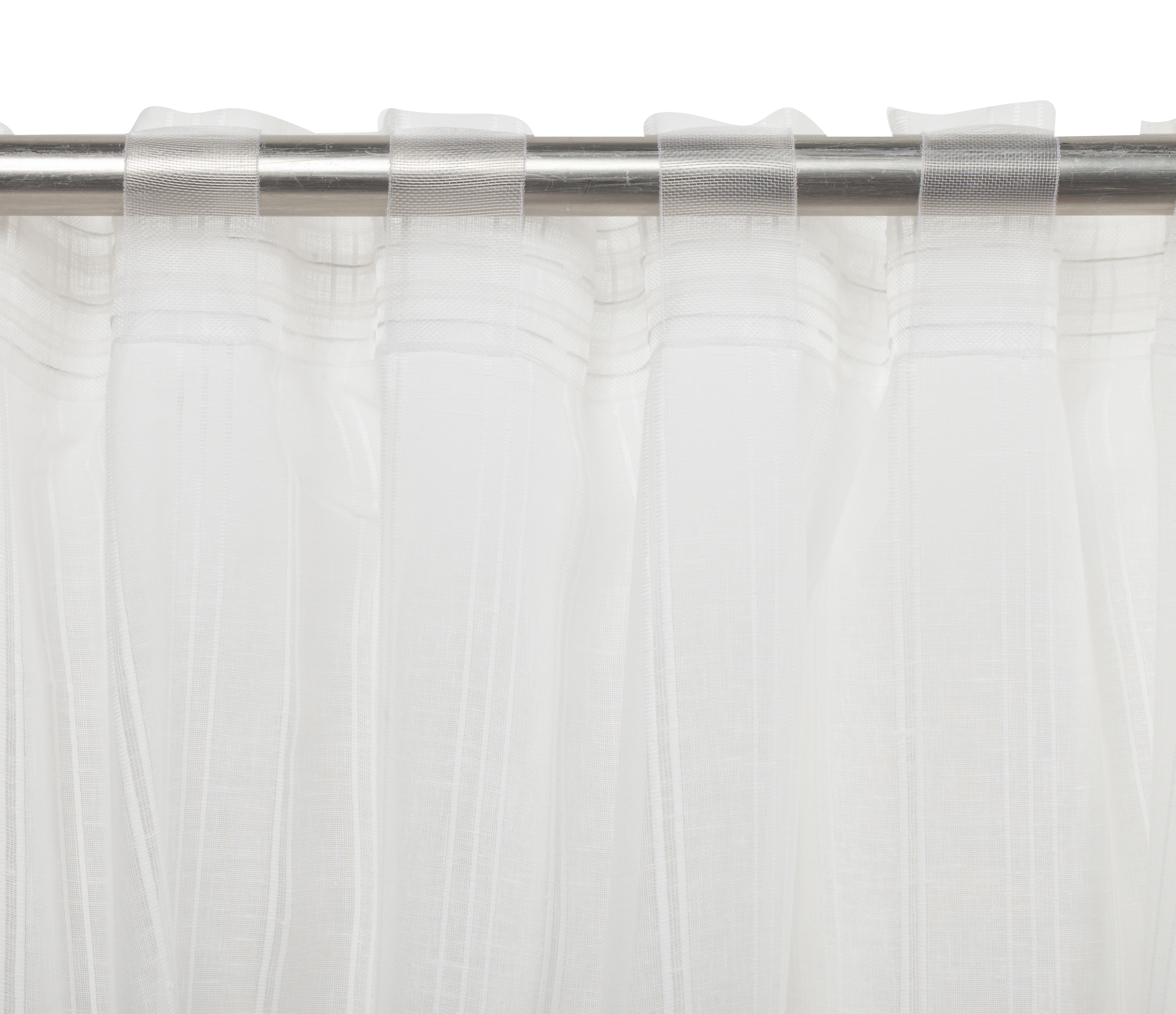 Cortinado fita e/ou presilha Jara 200x280cm branco Inspire - 14