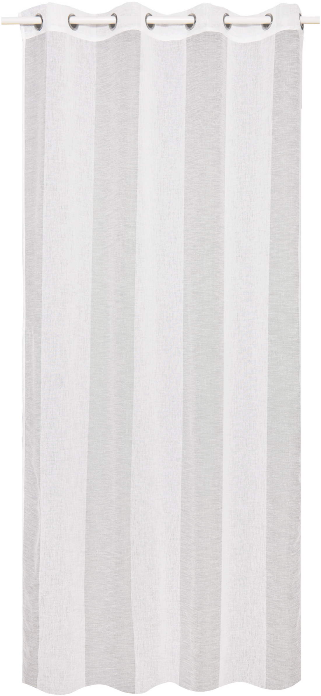 Tenda INSPIRE Vera bianco, occhiello 140x280 cm - 2
