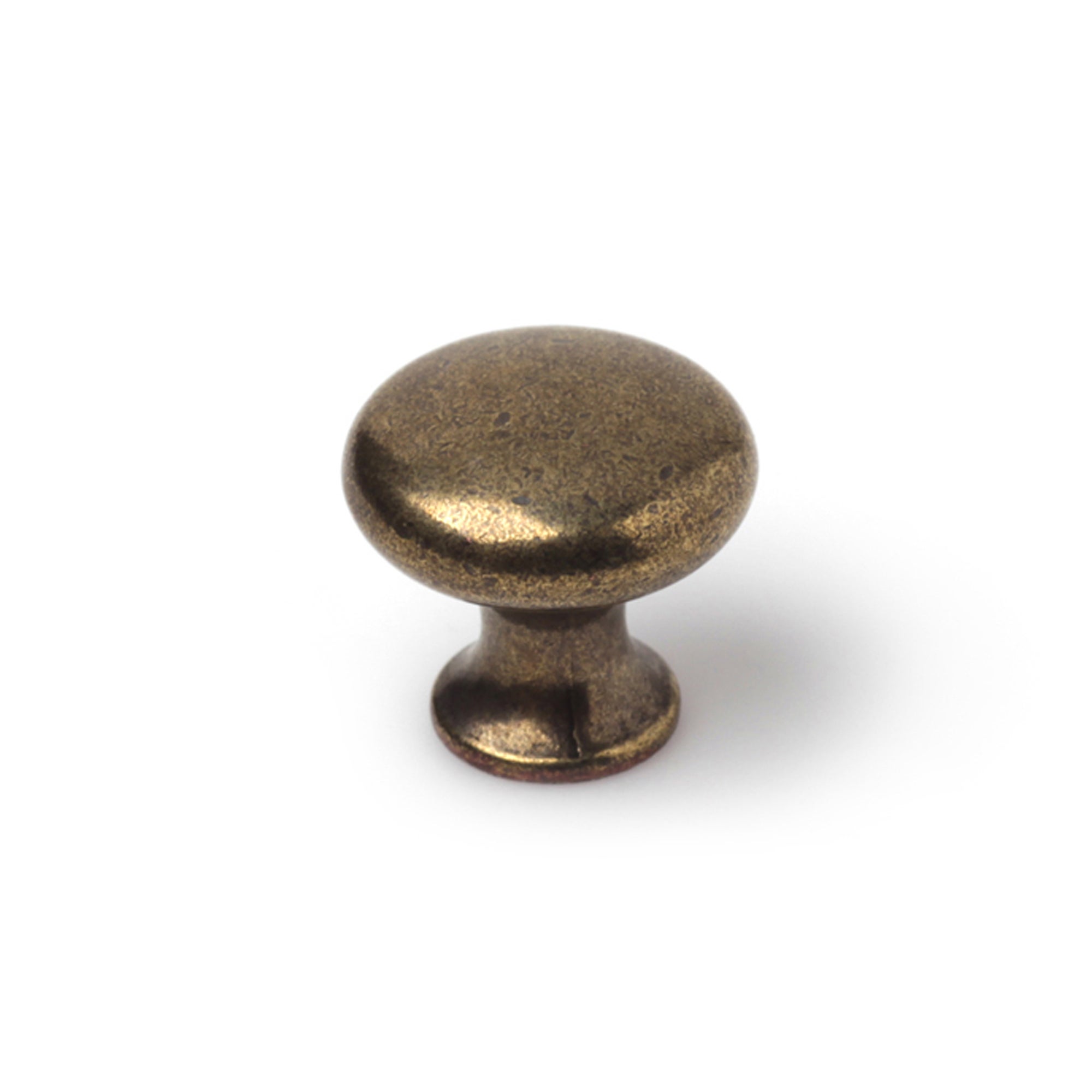 Pomo fabricado en zamak cuero viejo rei, medidas: 30x30mm