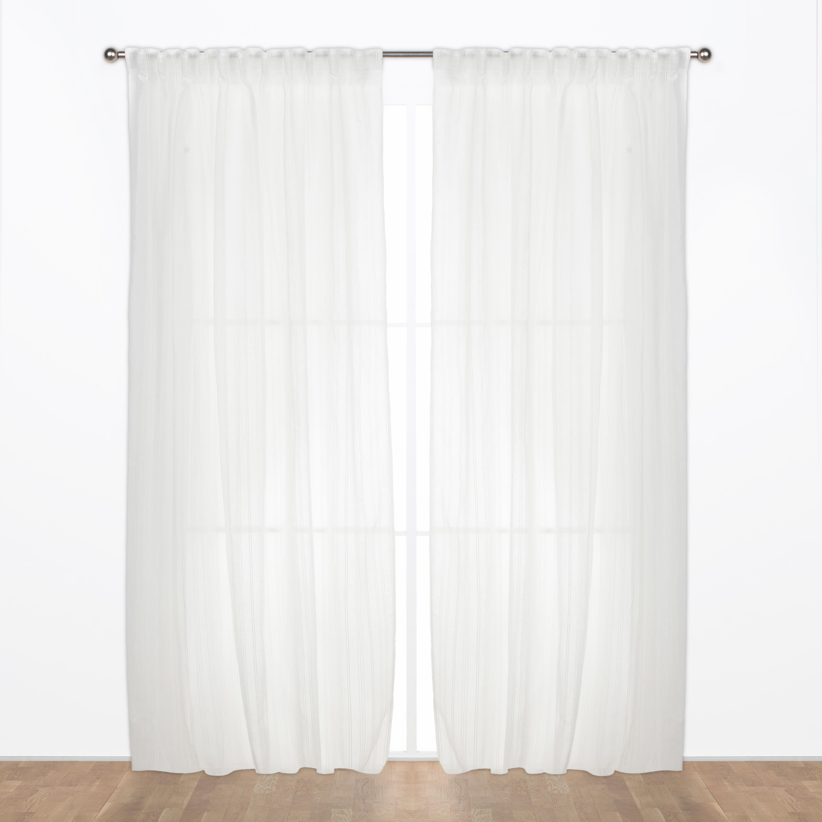 Cortinado fita e/ou presilha Jara 200x280cm branco Inspire - 12