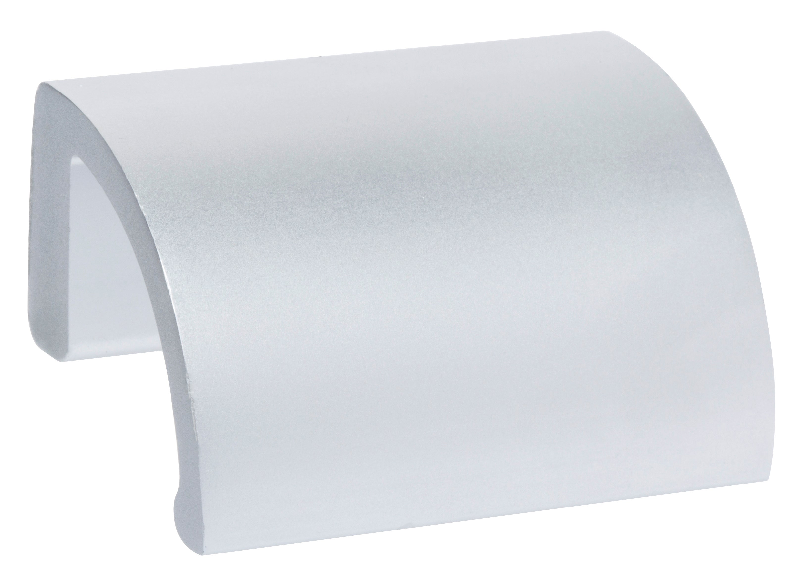 Tirador mueble rei gris / plata distancia entre eje 32 mm