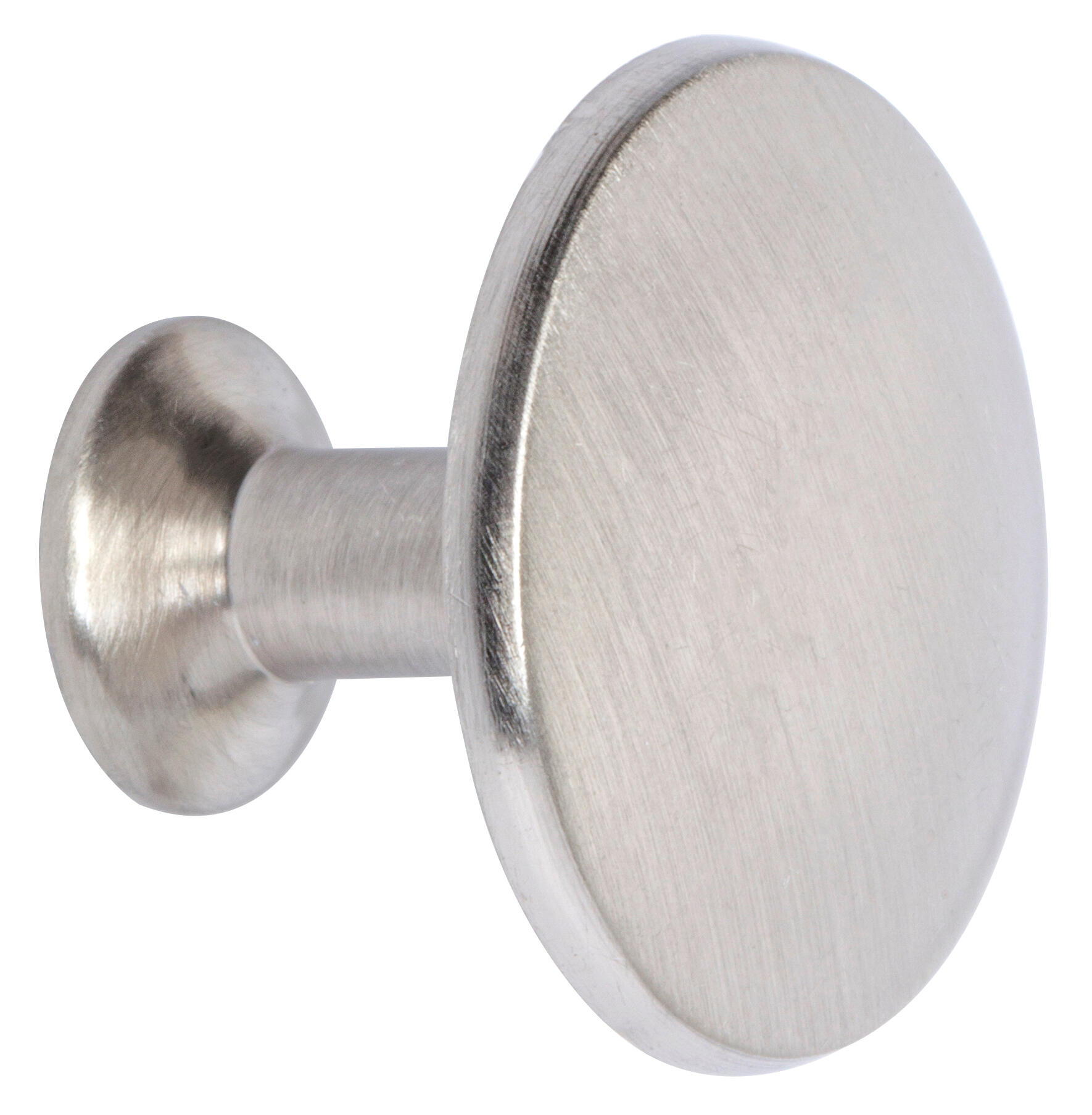 1 pomo de mueble rei 7-978.22 gris / plata, d. 30