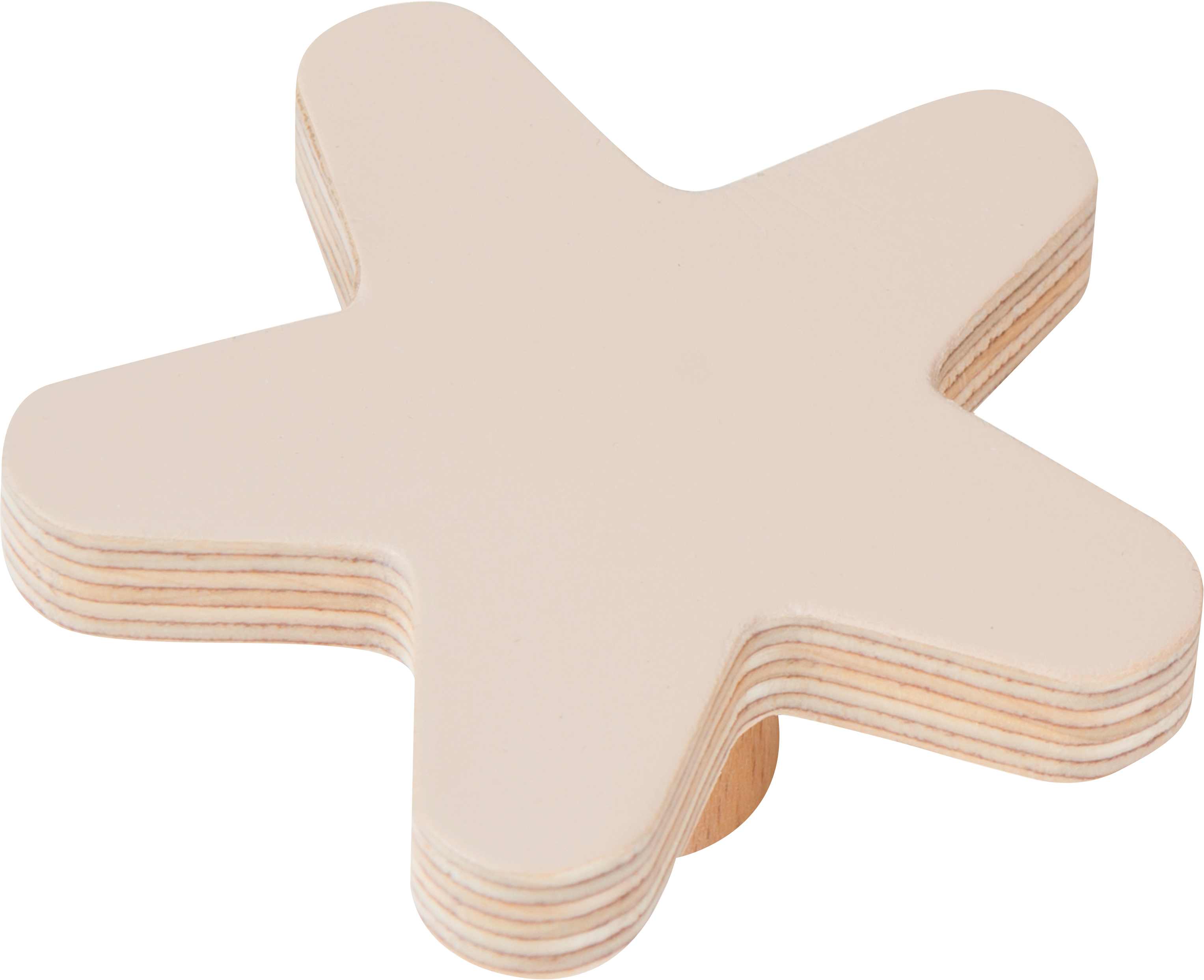 1 pomo de mueble nesu beige, d. 25