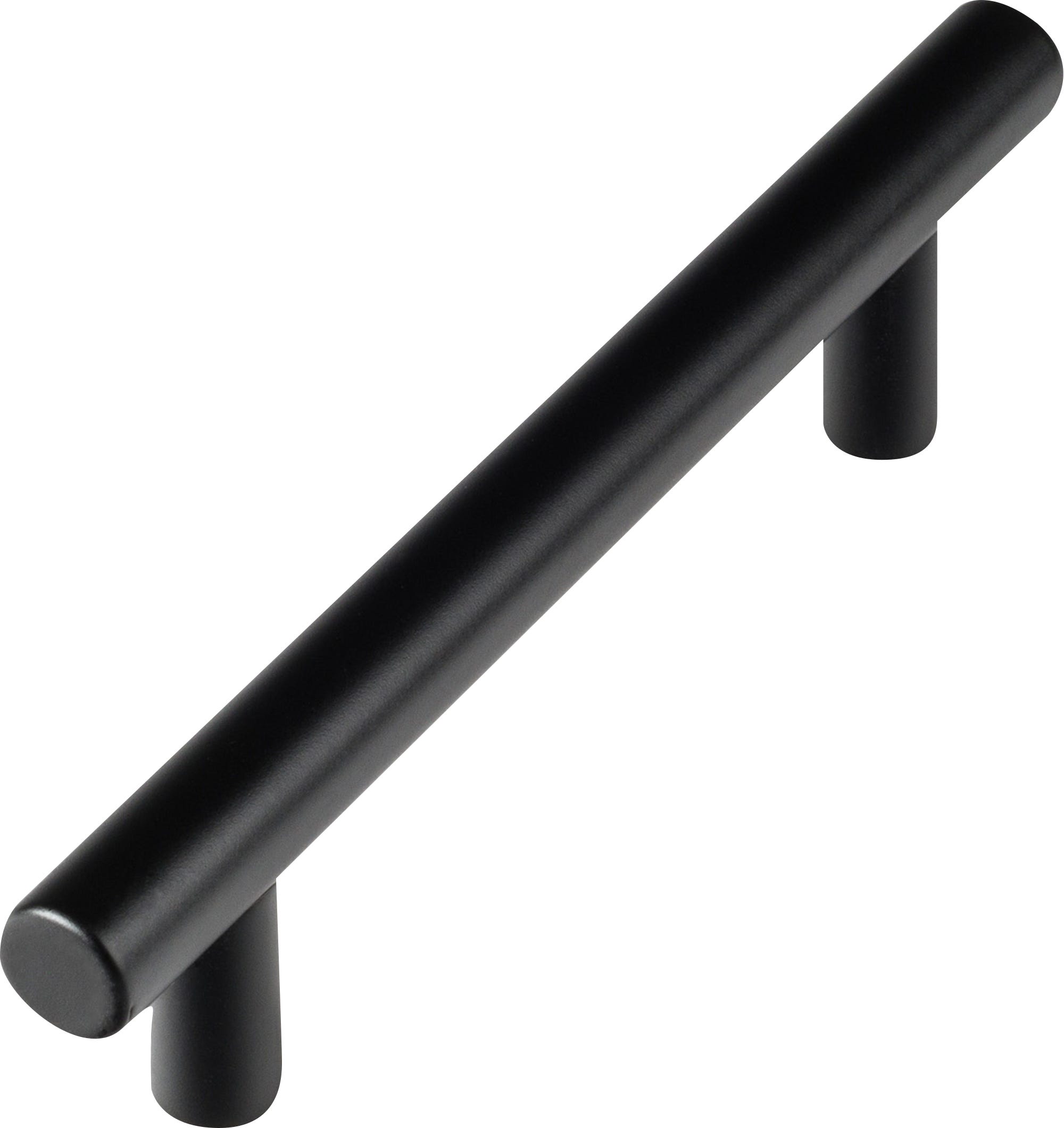 Tirador De Cocina De Aluminio Negro - 354 Mm Longitud, 320 Mm Distancia Entre Agujeros, Altura 27.5 Mm, Garantía 10 Años