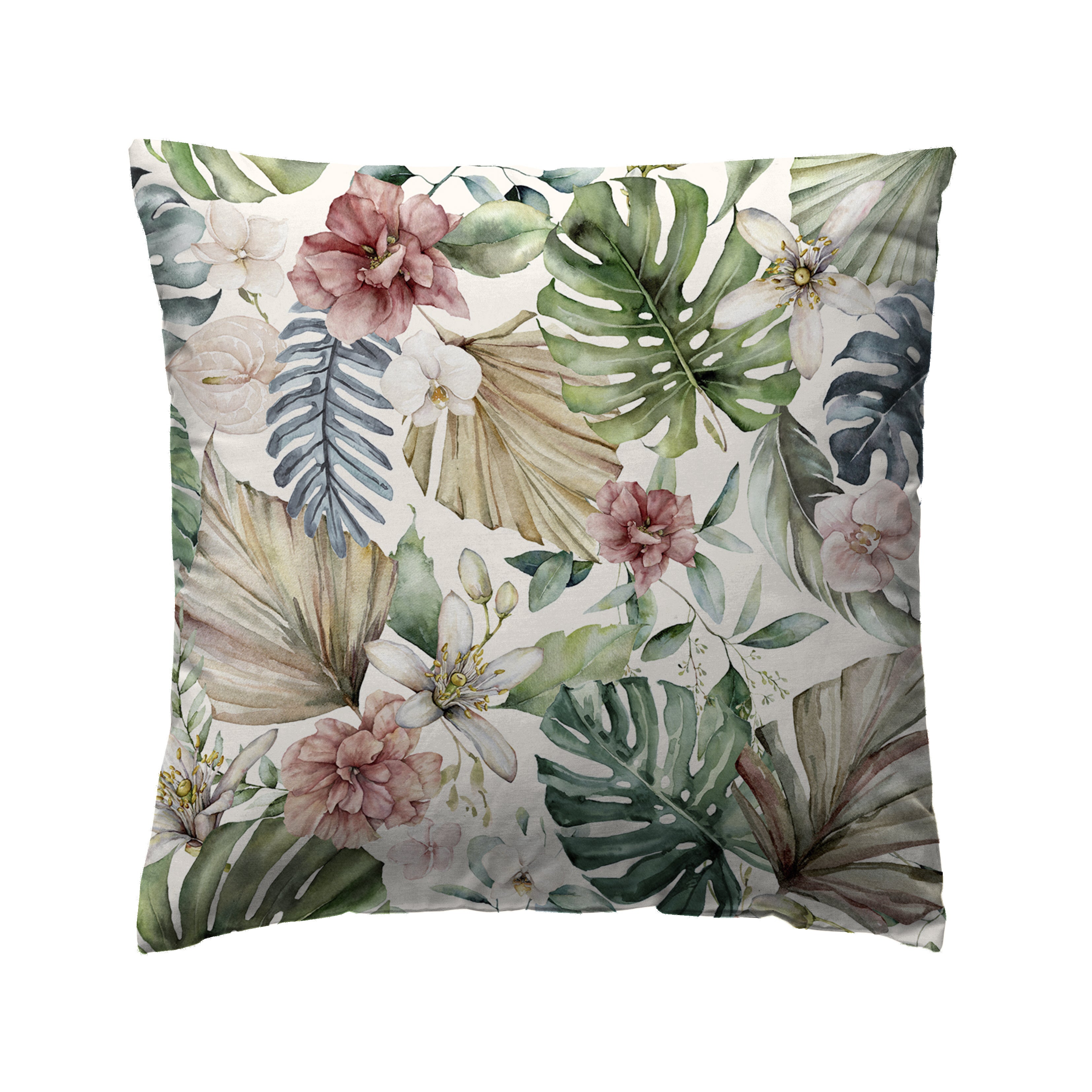 Cojín decorativo inspire nuanea nature algodón multicolor 40x40cm
