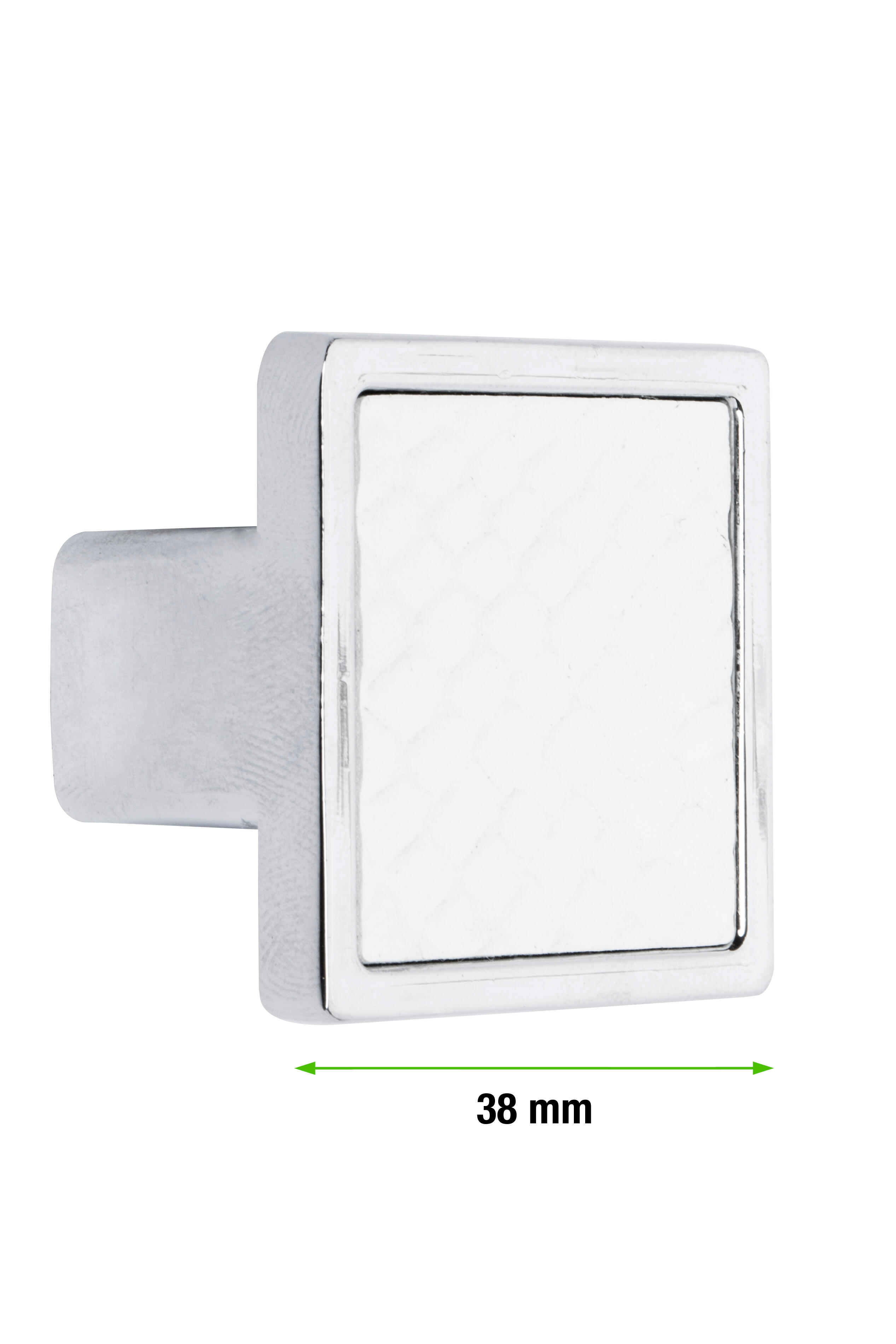 Puxador para móvel PELE BRANCA 38X38MM - 2