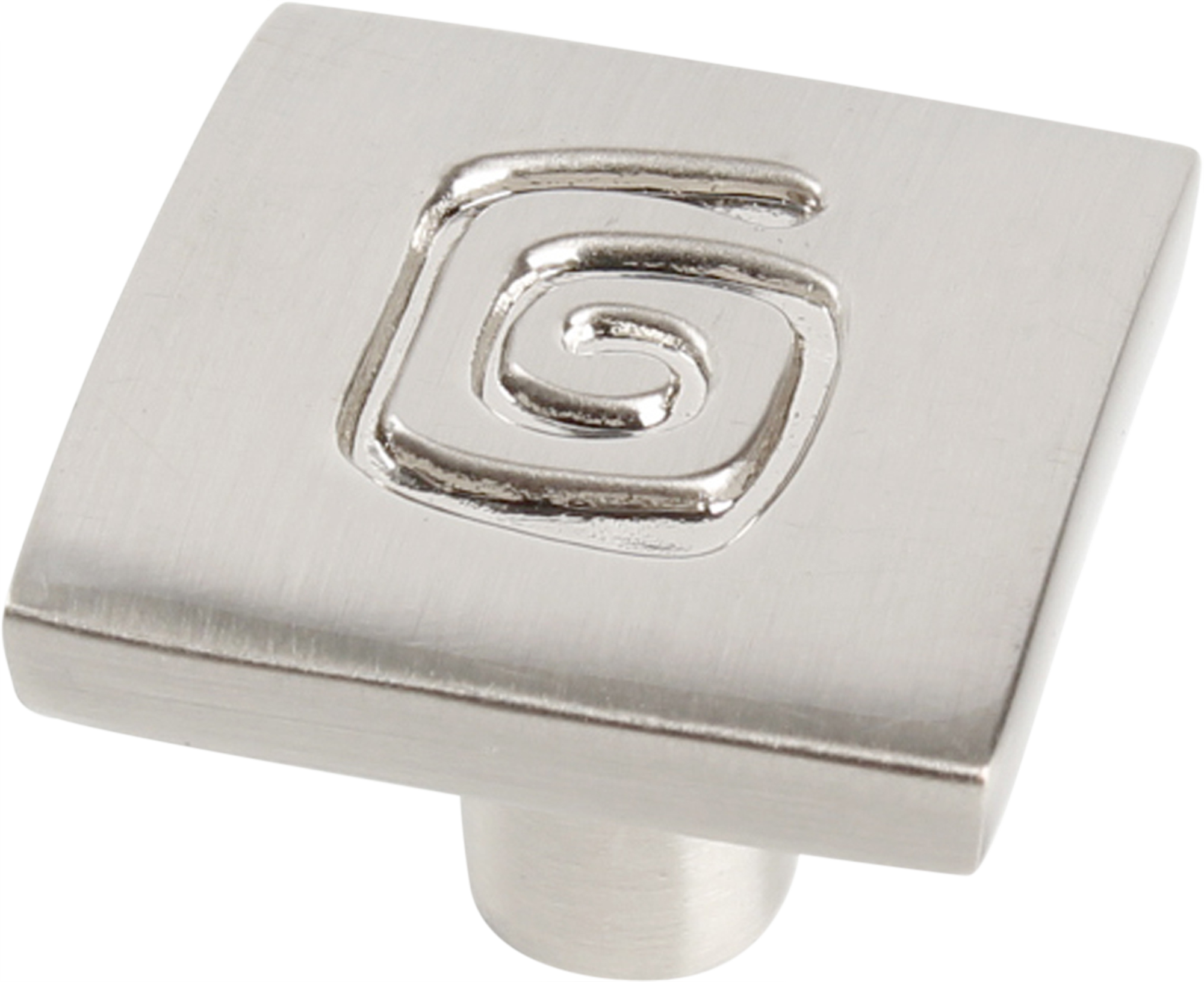 4 pomo de mueble rei 34n-736.22 gris / plata, d. 45