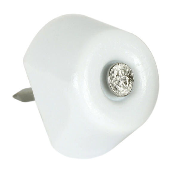 18 Suportes prateleira COM PREGO BRANCO