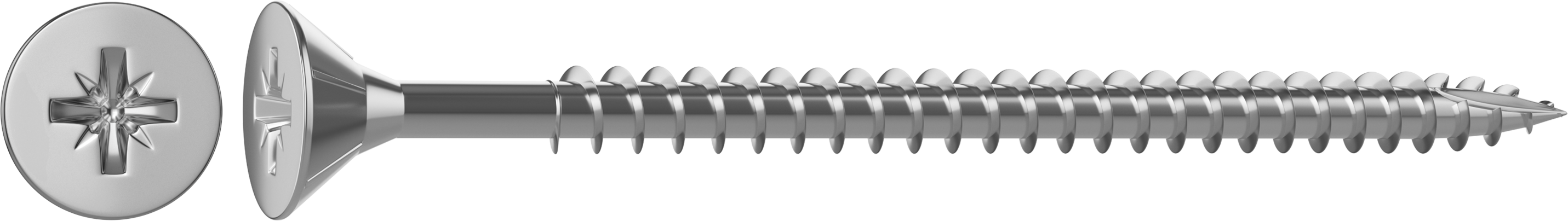 80 Parafusos STANDERS PLANO OVAL PZ CROMADO 5X50 - 3
