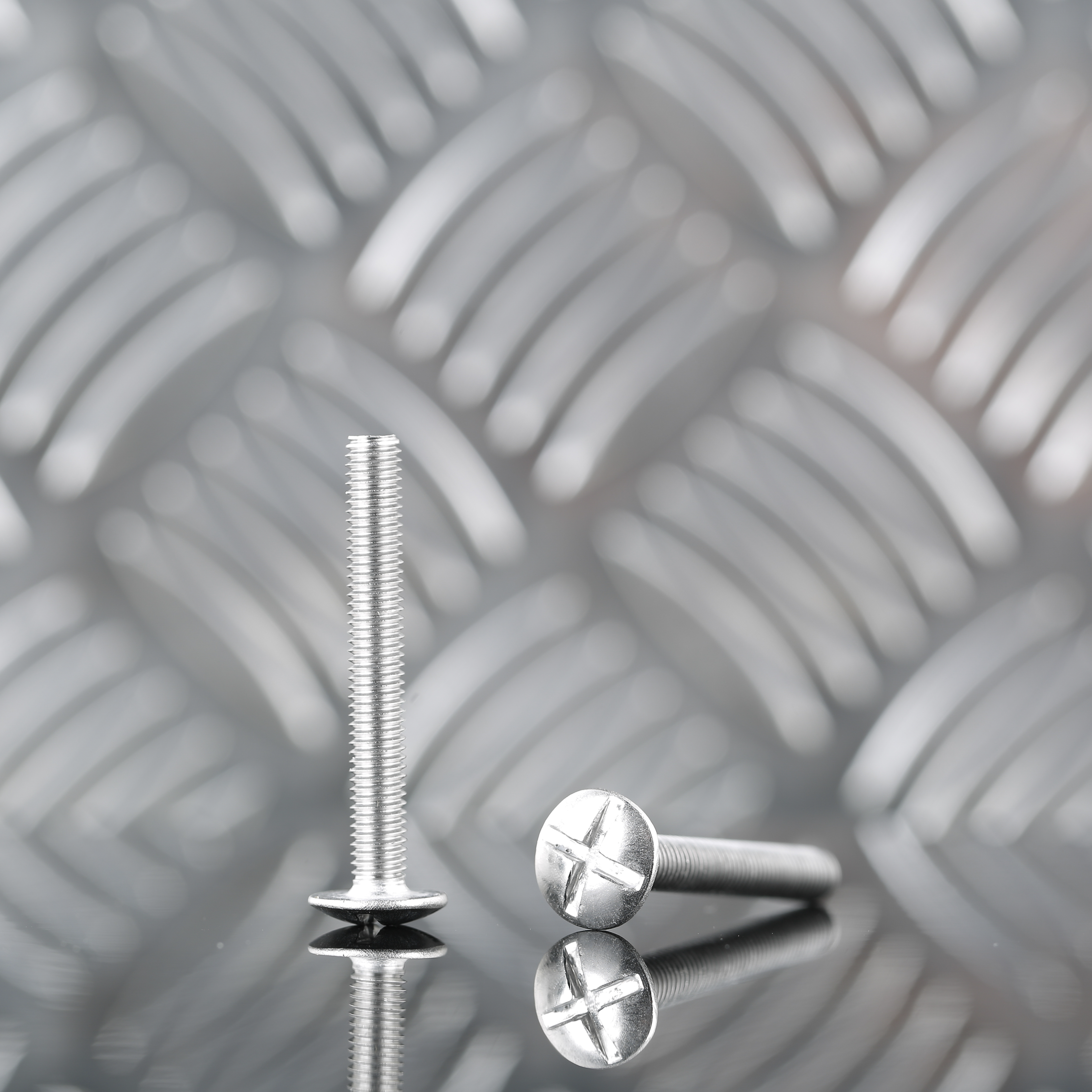 8 Tornillo de métrica cabeza redonda phillips de acero , Ø 5 x L.40 mm - 2