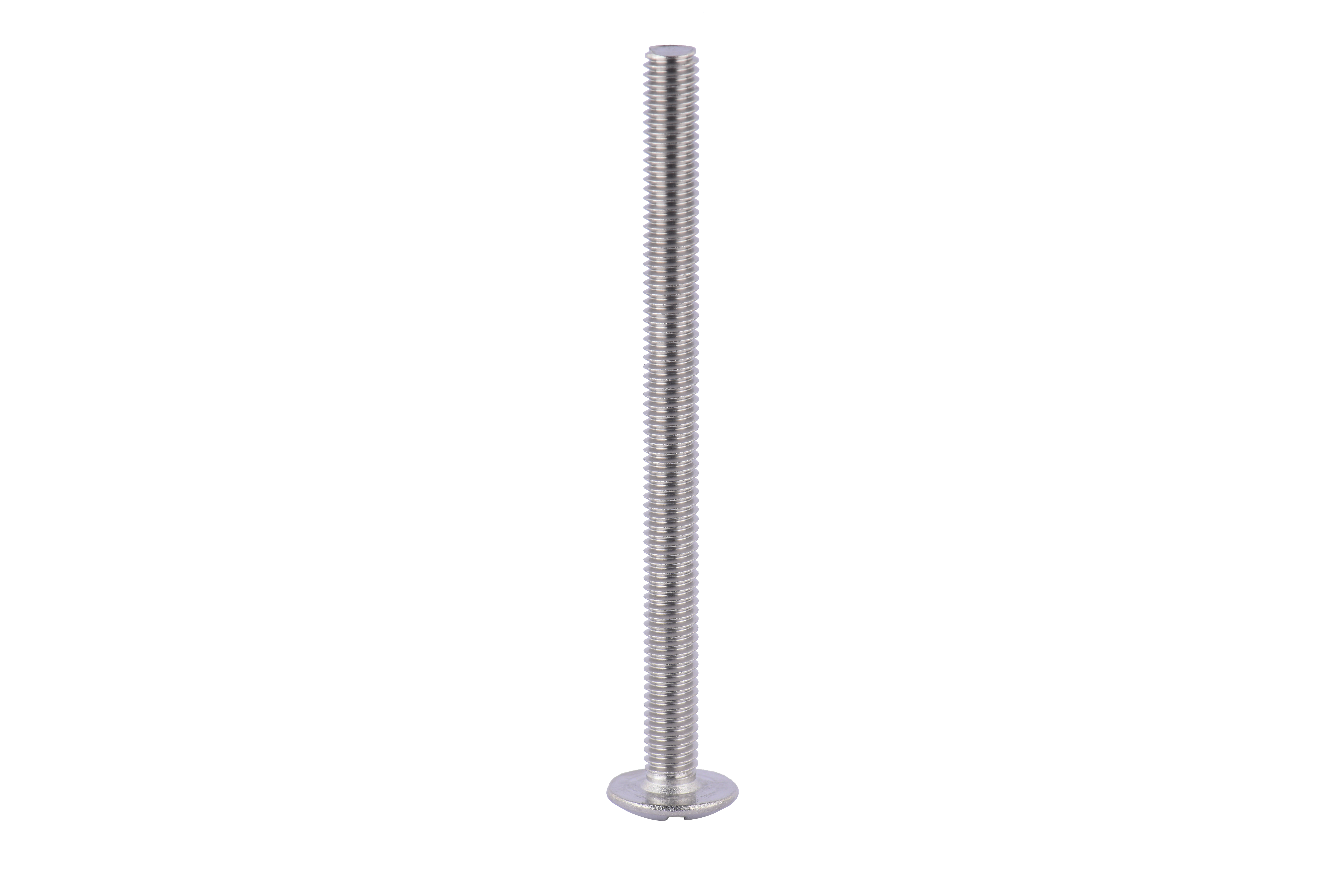 2 Tornillo de métrica cabeza redonda phillips de acero , Ø 6 x L.80 mm - 4