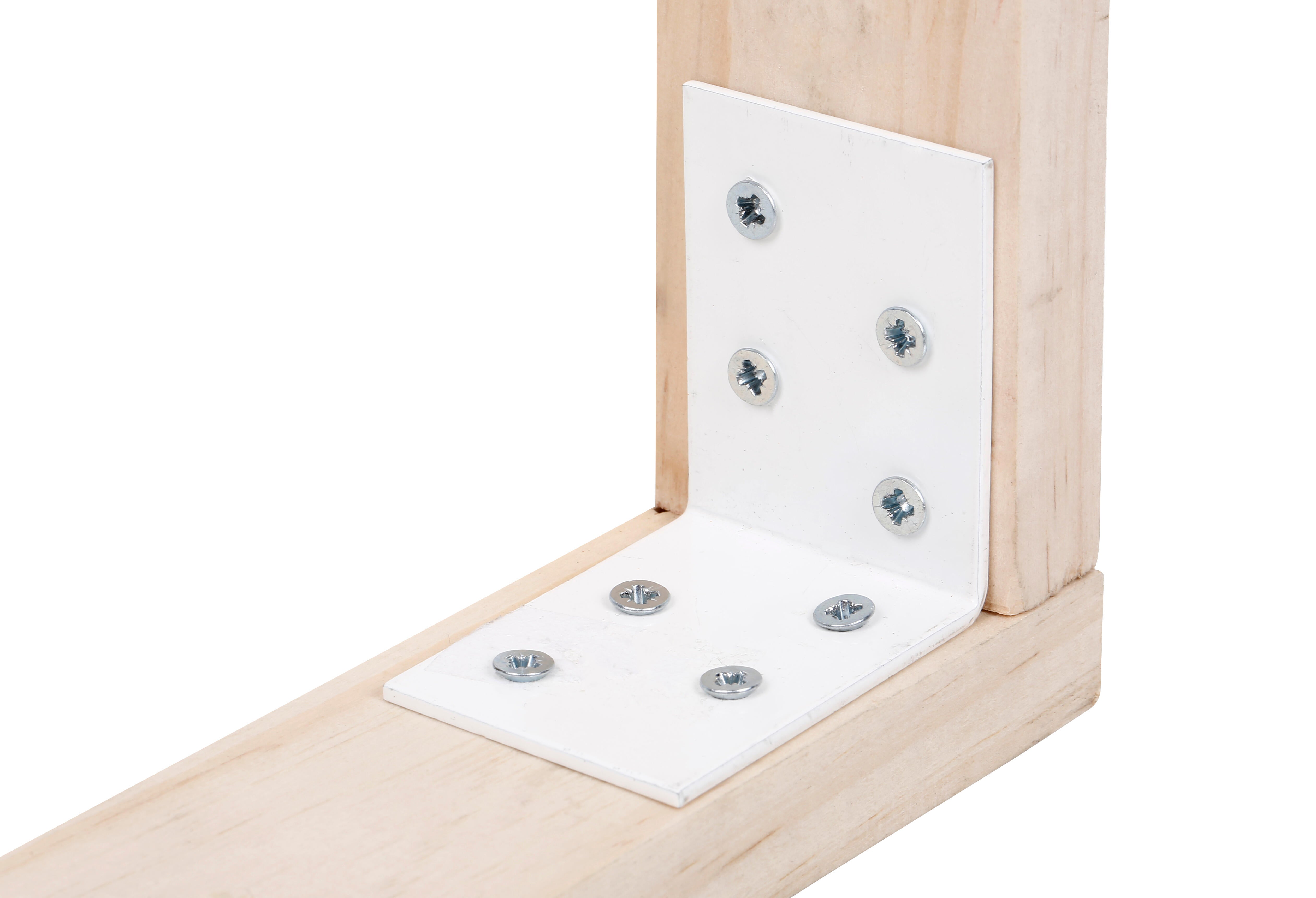 Esquadro BRANCO 50X50X55MM - 3