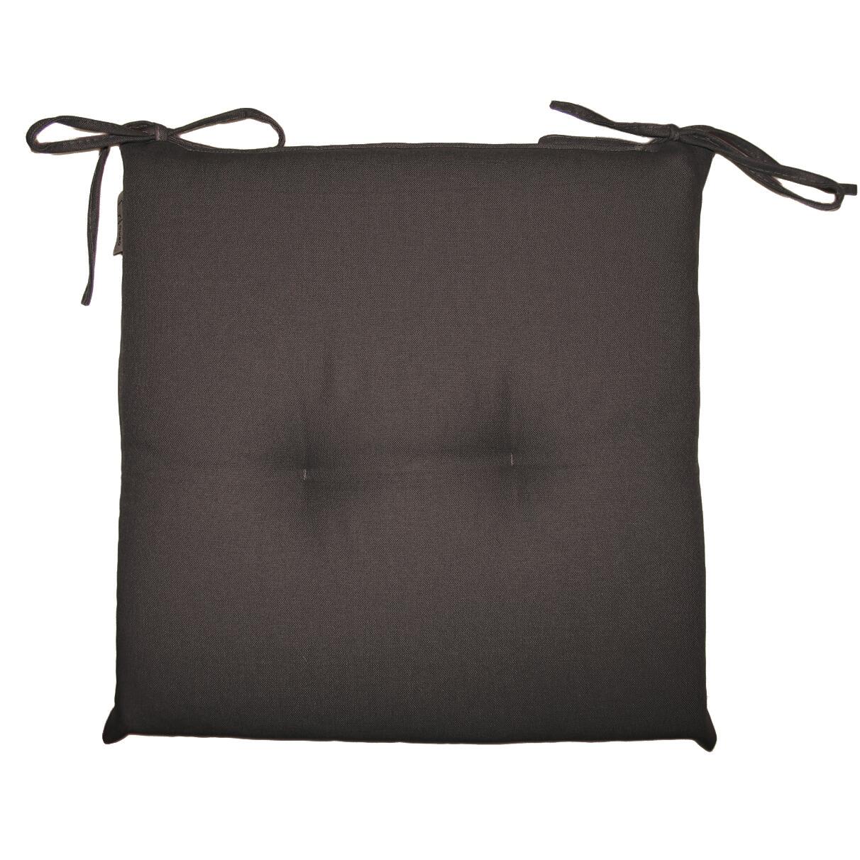 Set Di 2 Cuscini Da Giardino In Tessuto Di Poliestere Grigio Con Motivo Geometrico 40 X 60 Cm Valsorda 80672257