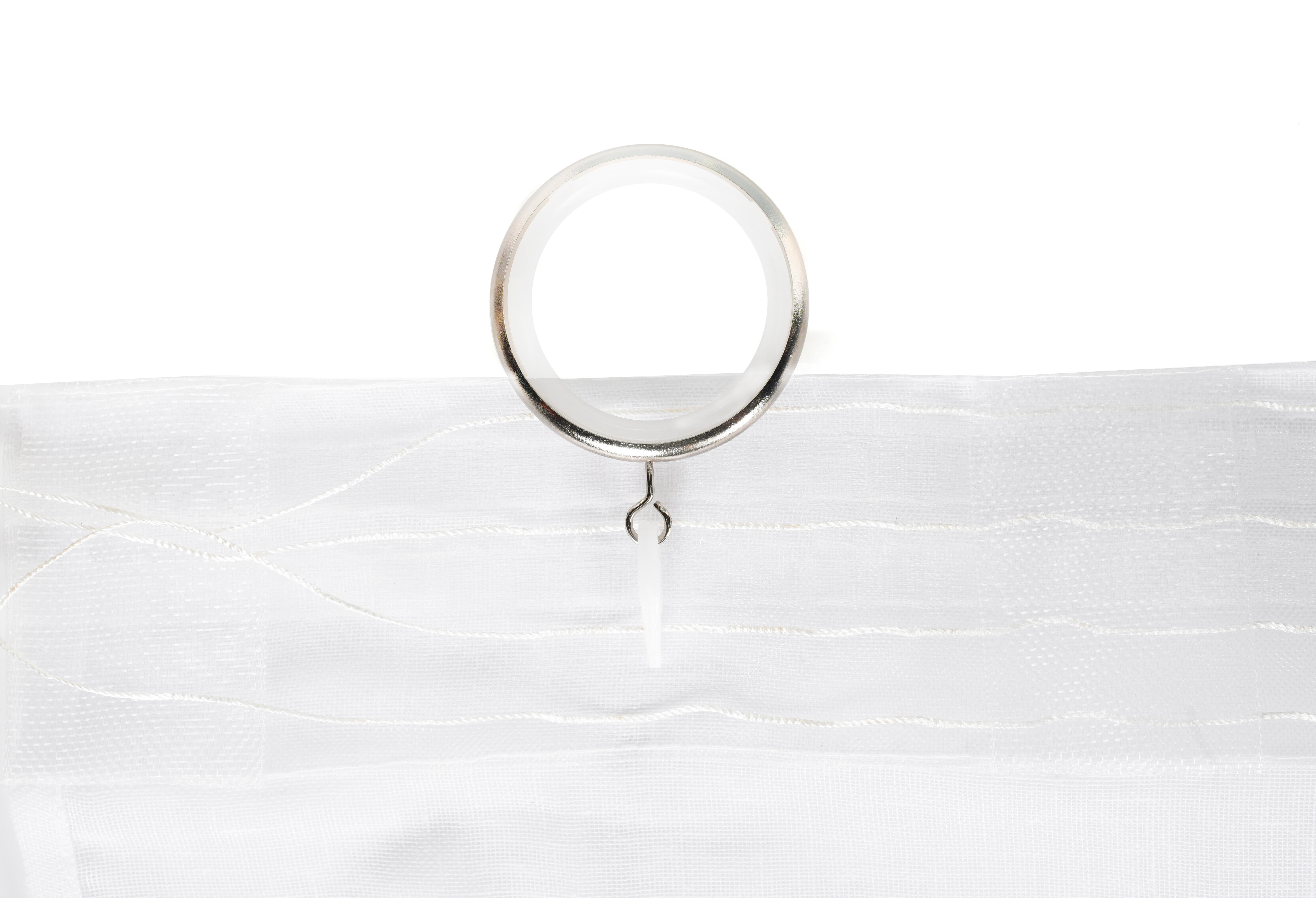 Cortinado fita e/ou presilha Abby 200x280cm branco Inspire - 24